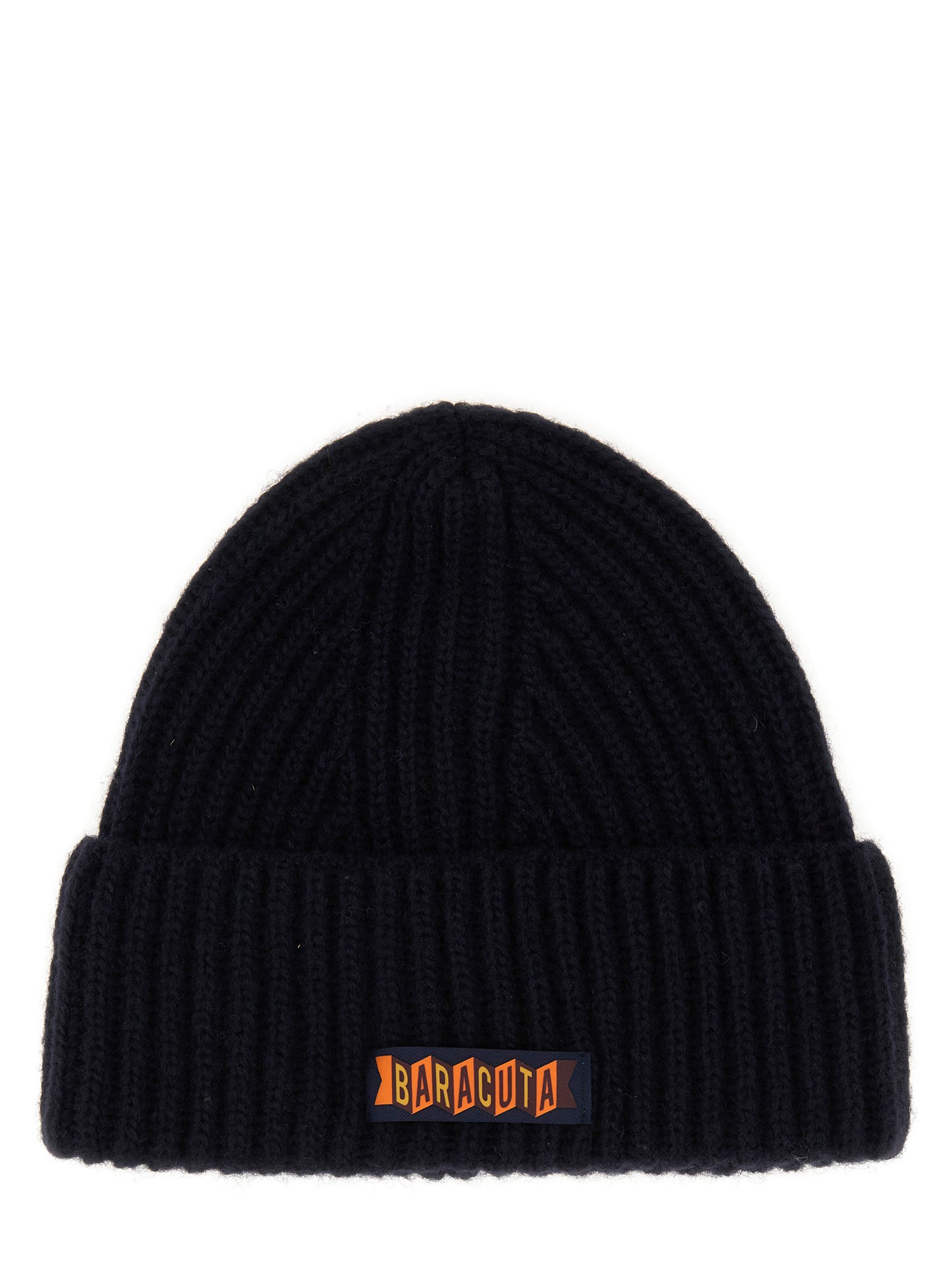 Baracuta baracuta beanie hat with logo patch