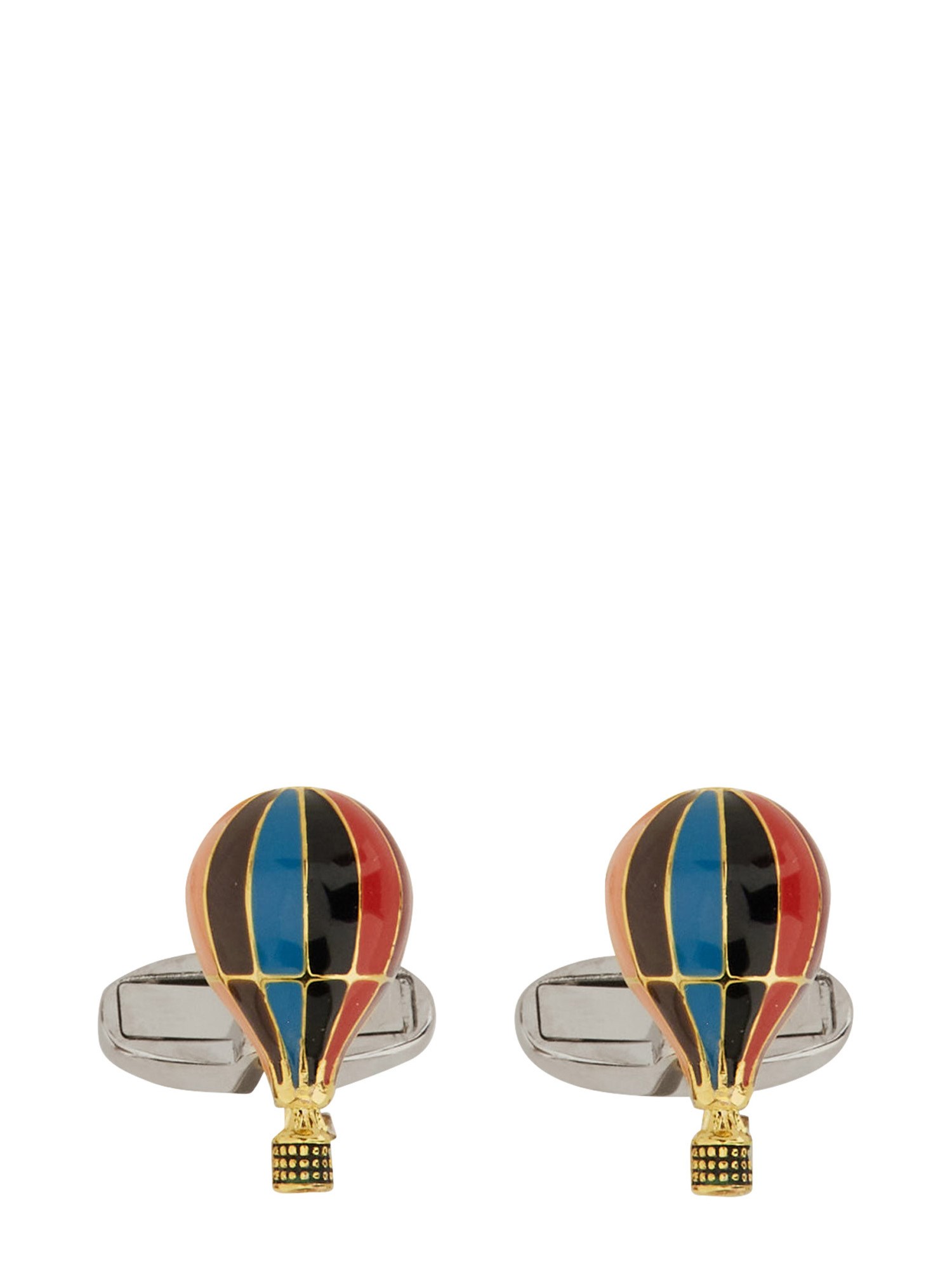 Paul Smith paul smith balloon cufflinks "signature stripe"