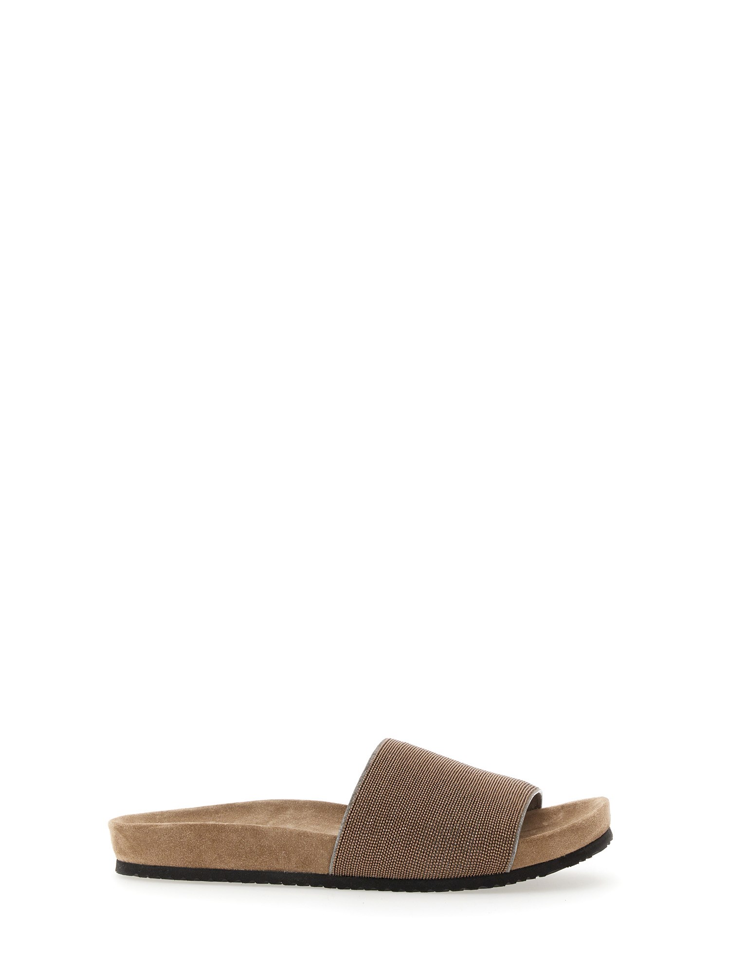 Brunello Cucinelli brunello cucinelli precious slide sandal