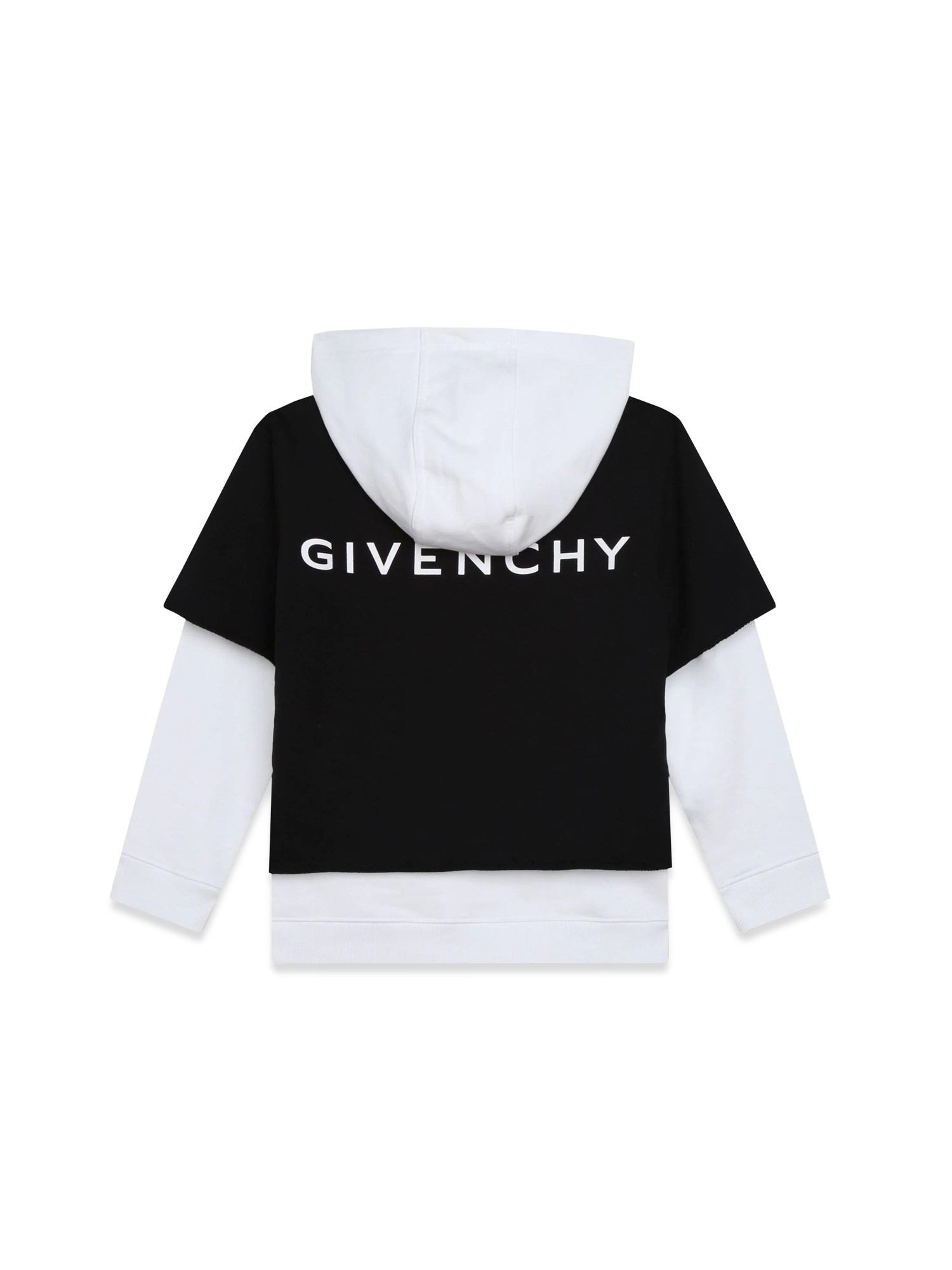 Givenchy givenchy 4g hoodie with contrasting hood and sleeves