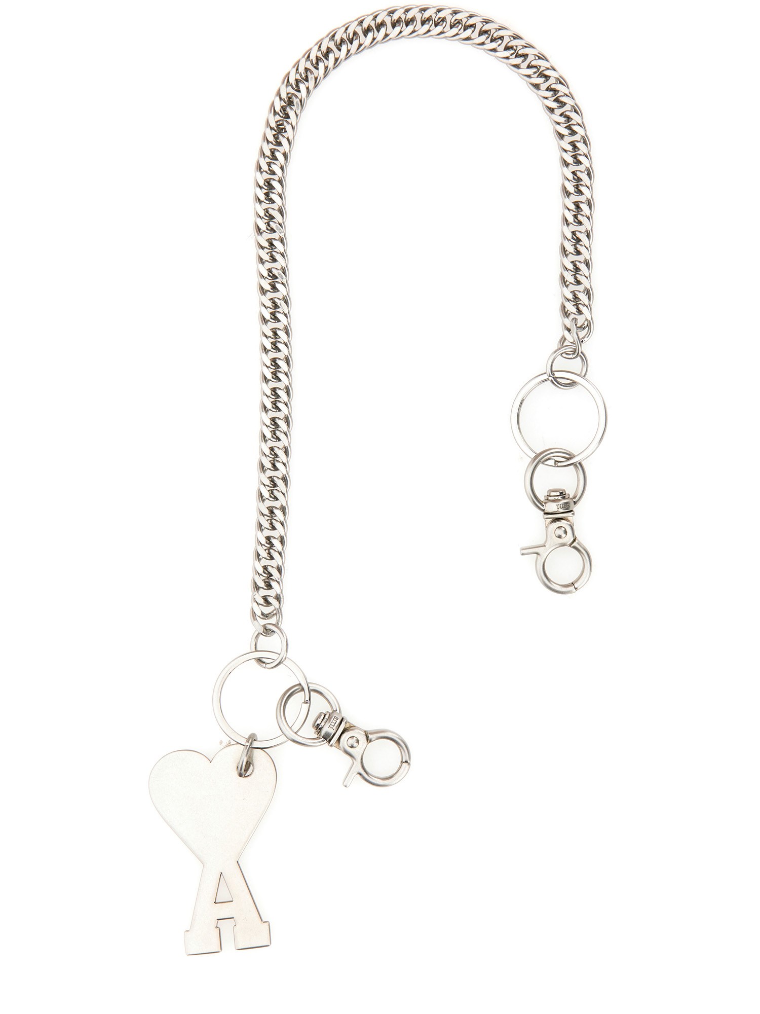 Ami Paris ami paris ami de coeur chain keychain