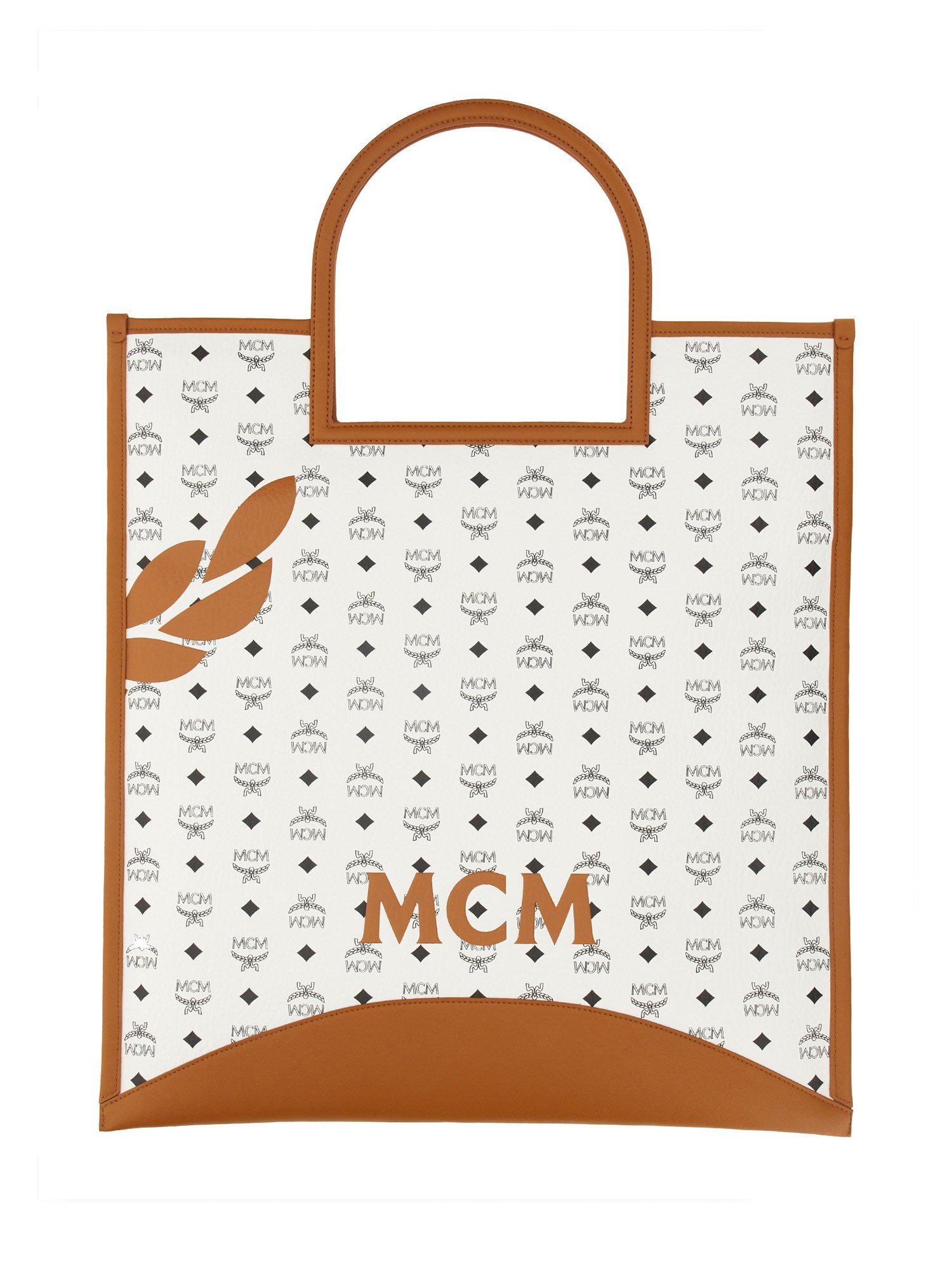 Mcm mcm tote fold bag "aren" xl