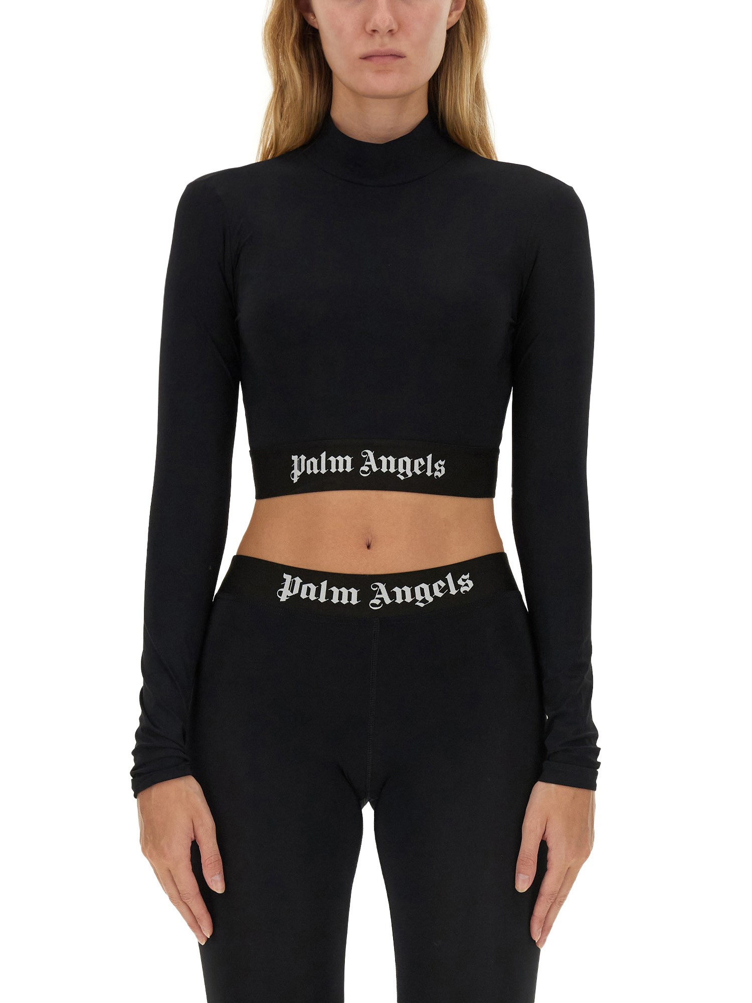 PALM ANGELS palm angels tops with logo