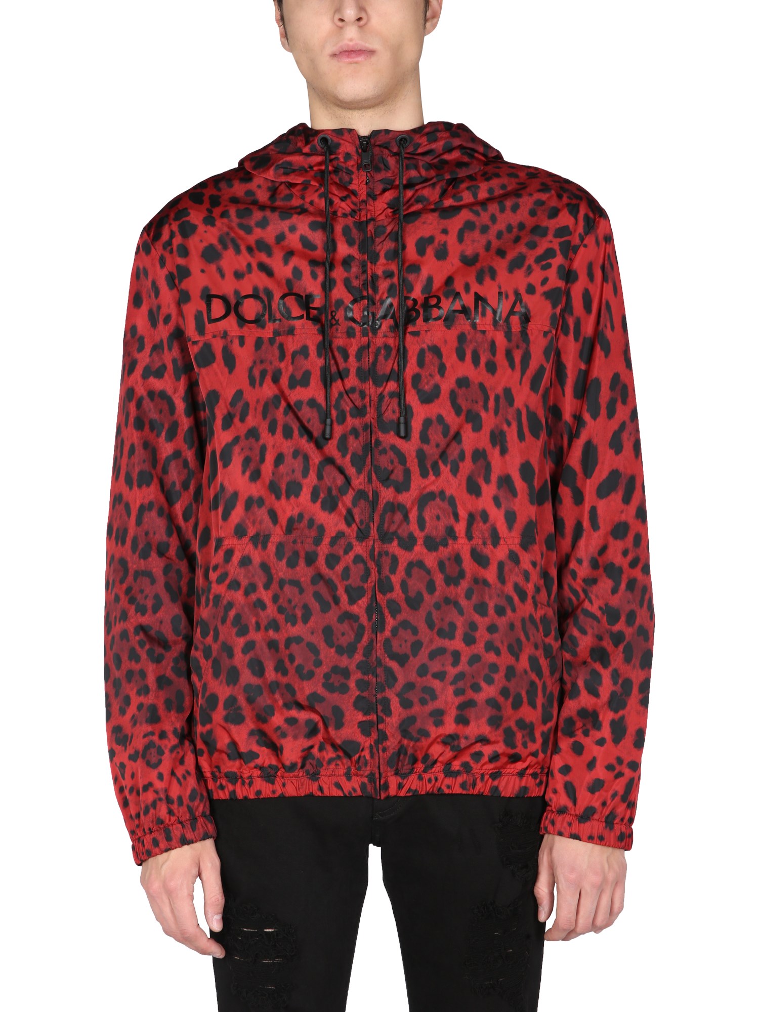 Dolce & Gabbana dolce & gabbana jacket with animal print