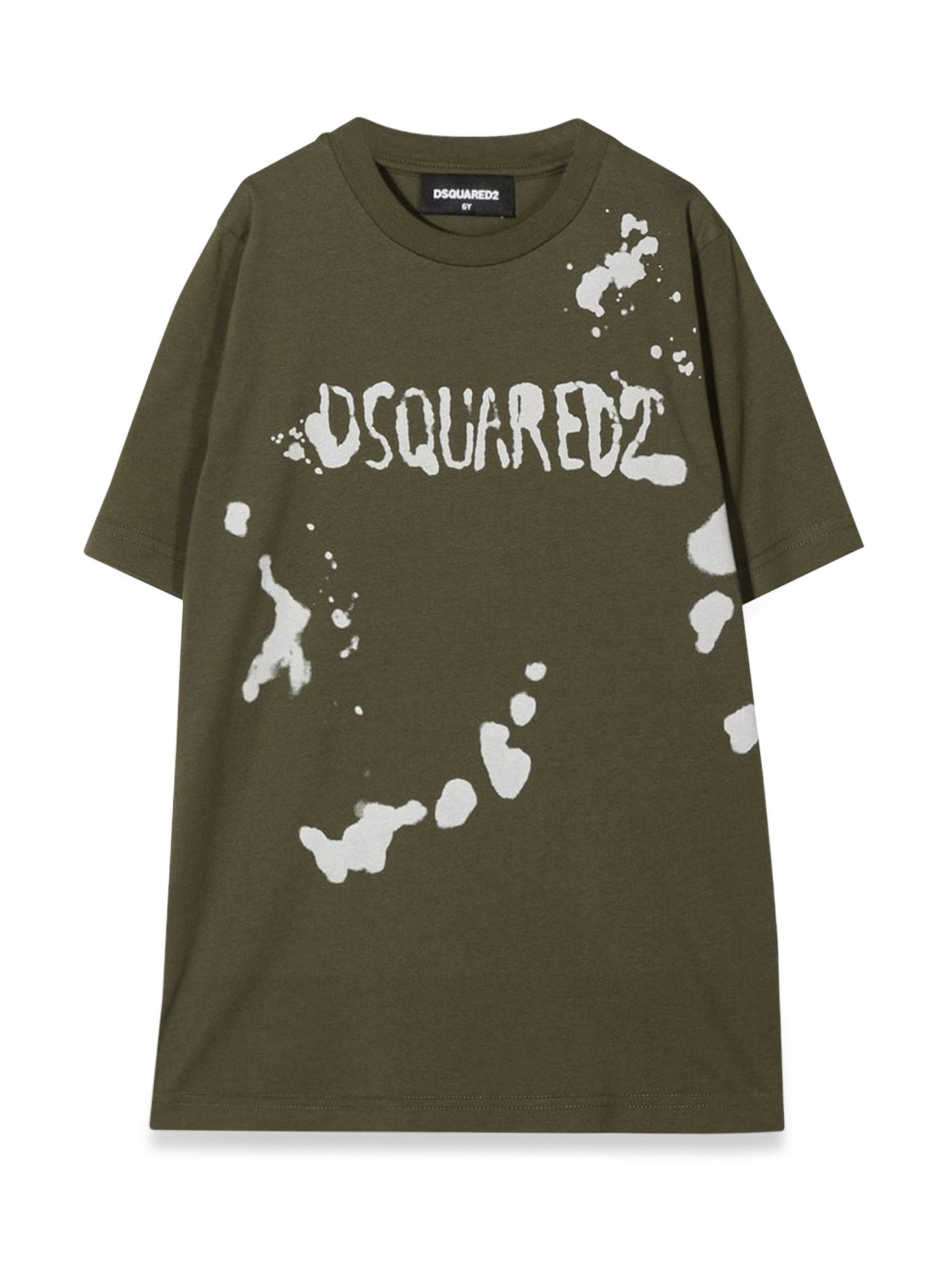 dsquared dsquared t-shirt logo and spots