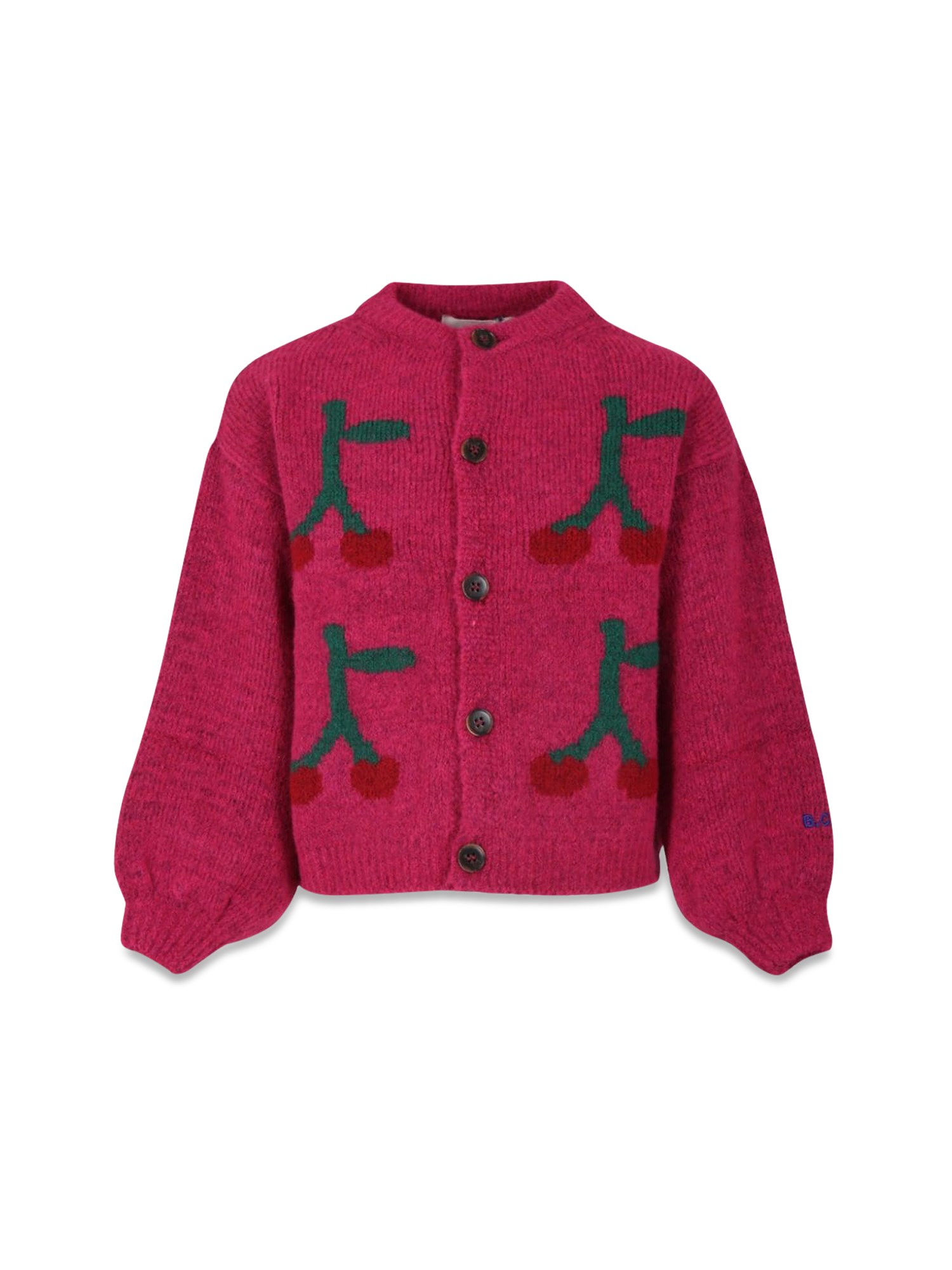 Bobo Choses bobo choses bobo cherry intarsia cardigan