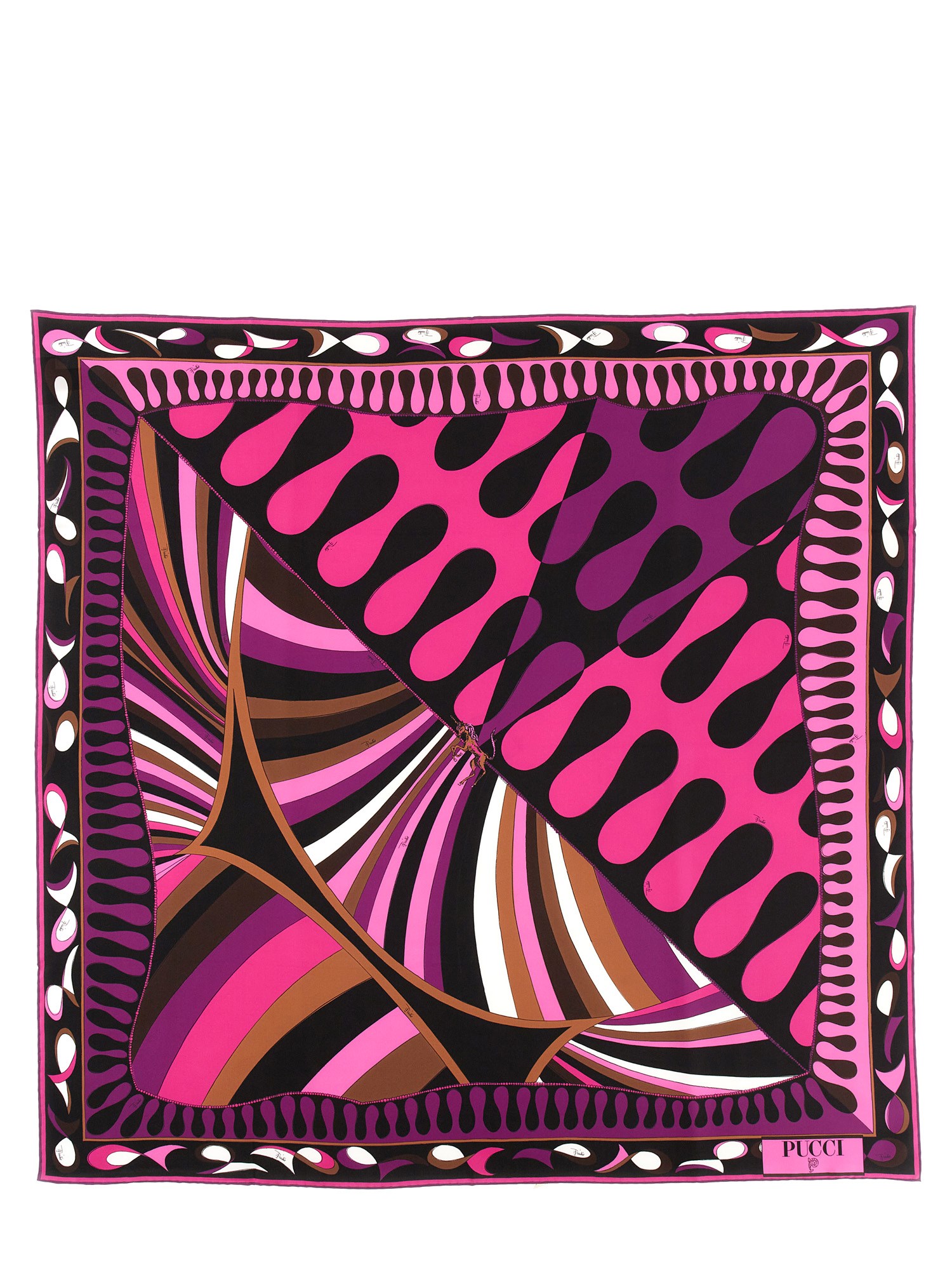 pucci pucci silk scarf