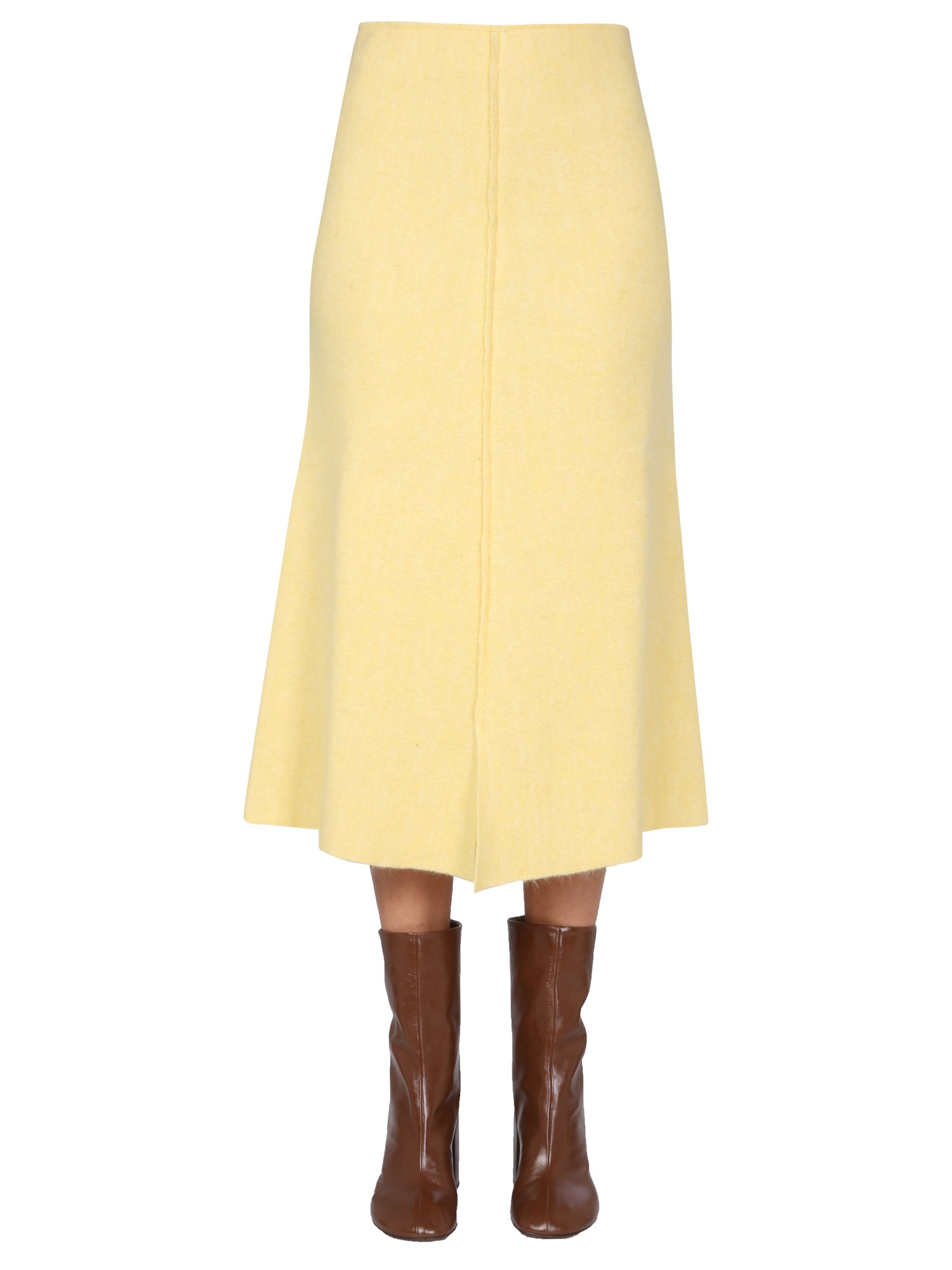 Jil Sander jil sander midi skirt