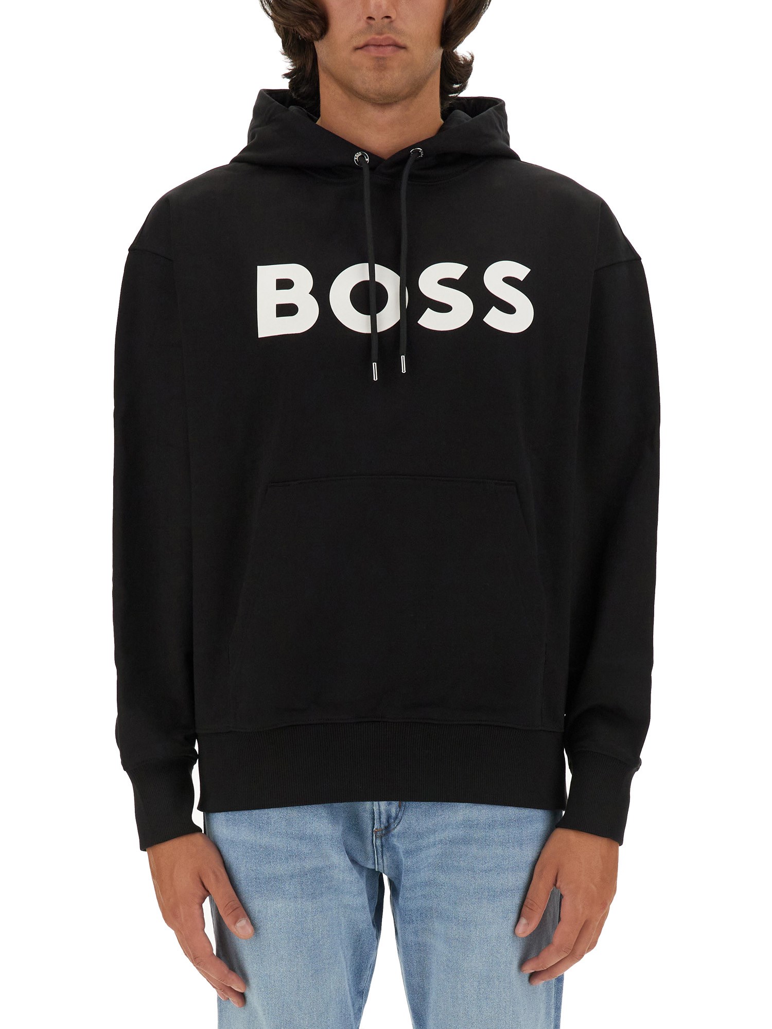 BOSS boss sweatshirt with logo