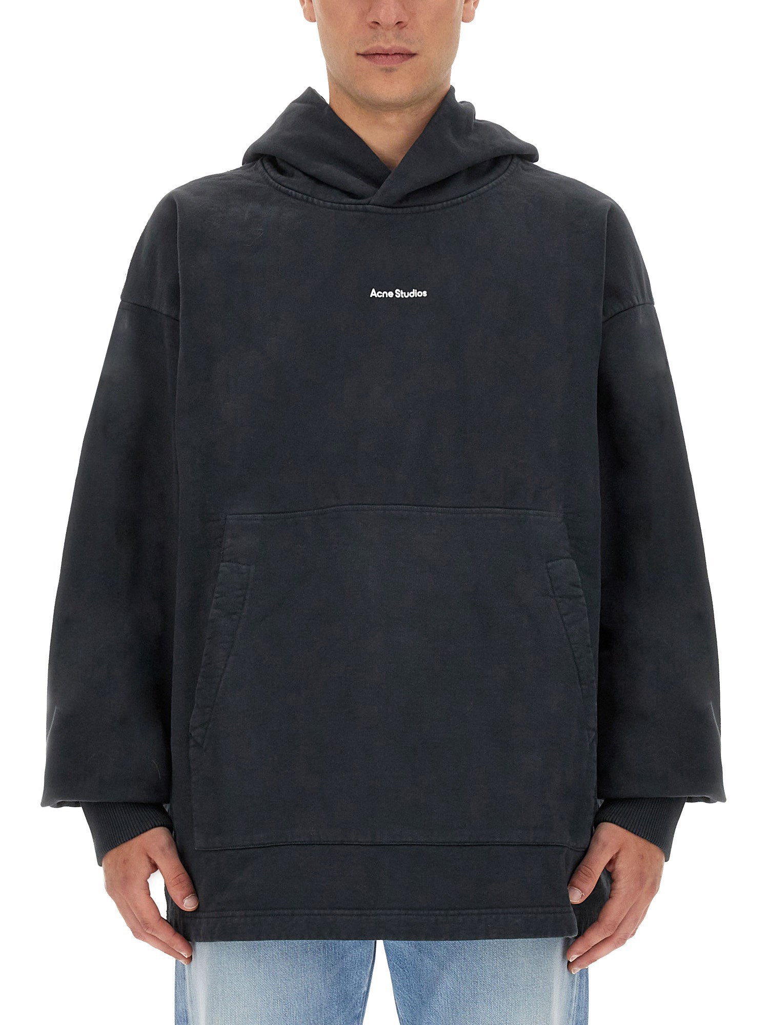 Acne Studios acne studios hooded sweatshirt with logo