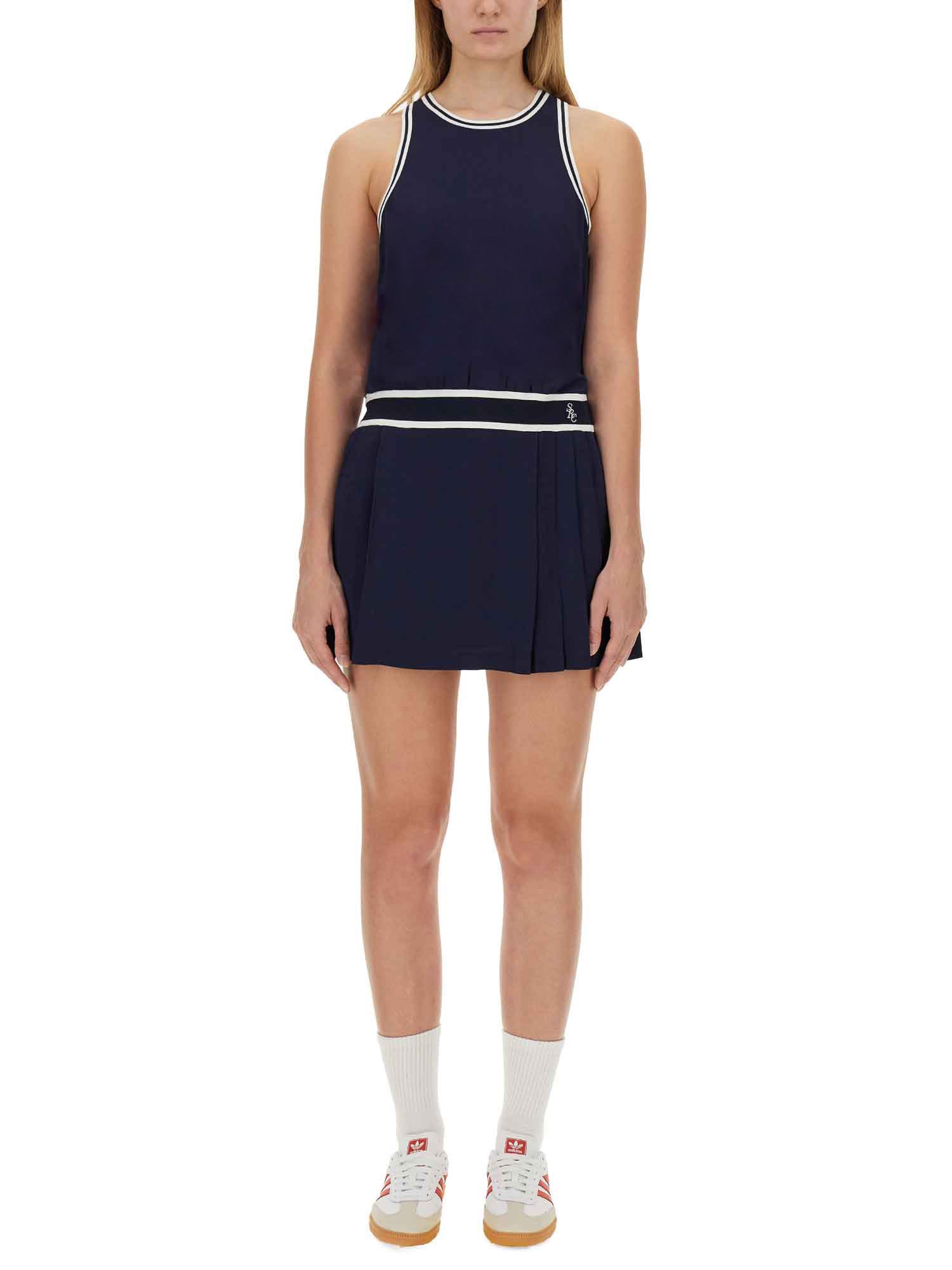 Sporty & Rich sporty & rich dress with logo