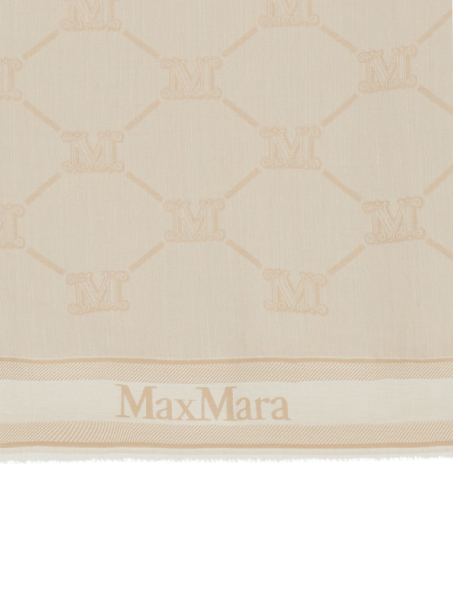 Max Mara max mara scarf with logo