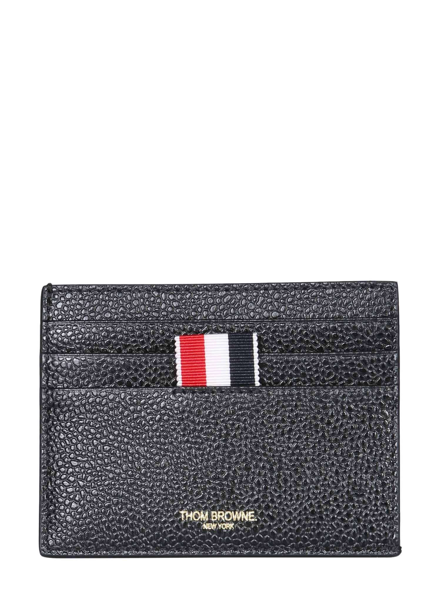 Thom Browne thom browne 4-bar card holder