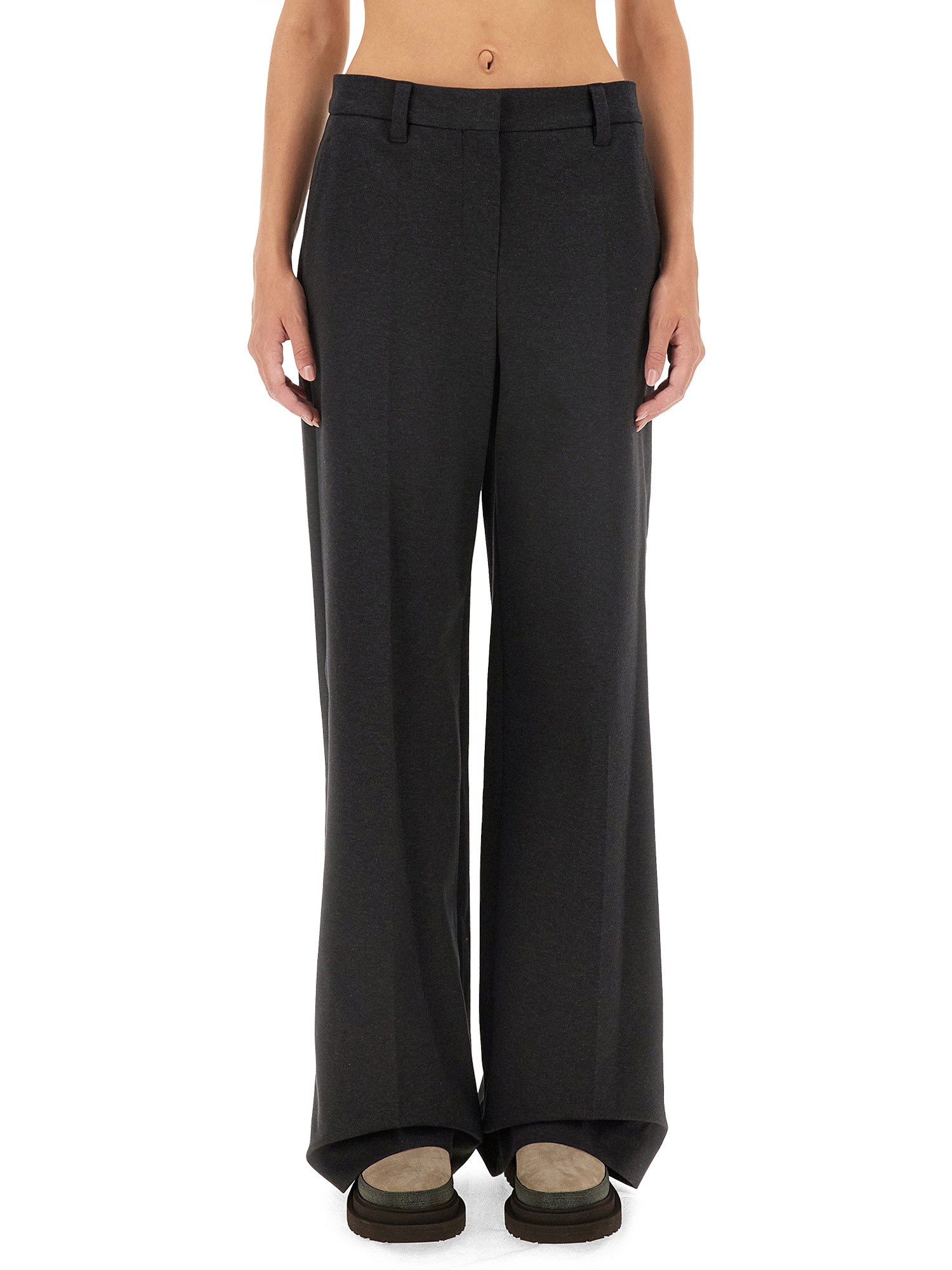 Brunello Cucinelli brunello cucinelli wide leg pants