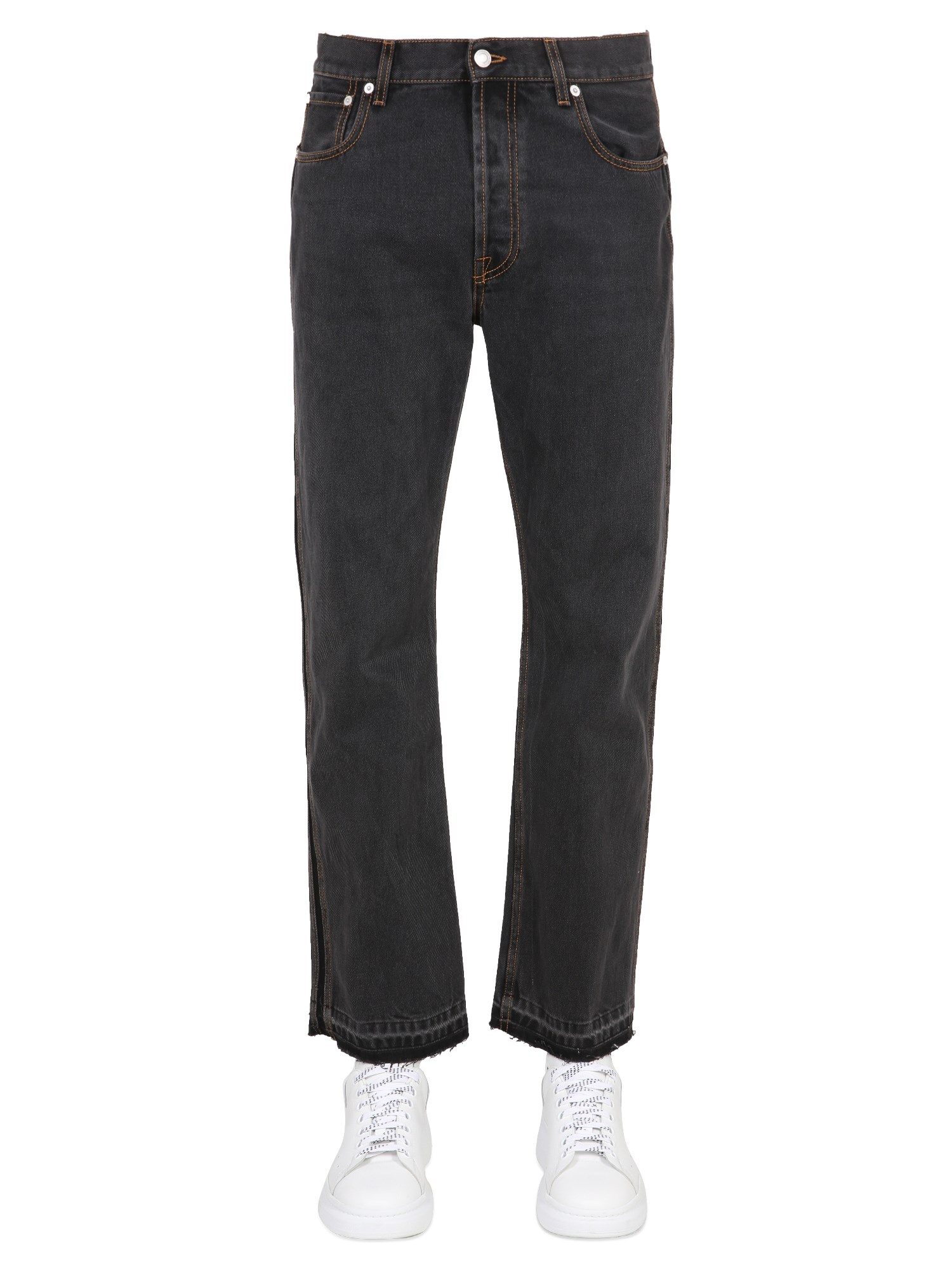 Alexander McQueen alexander mcqueen raw cut jeans