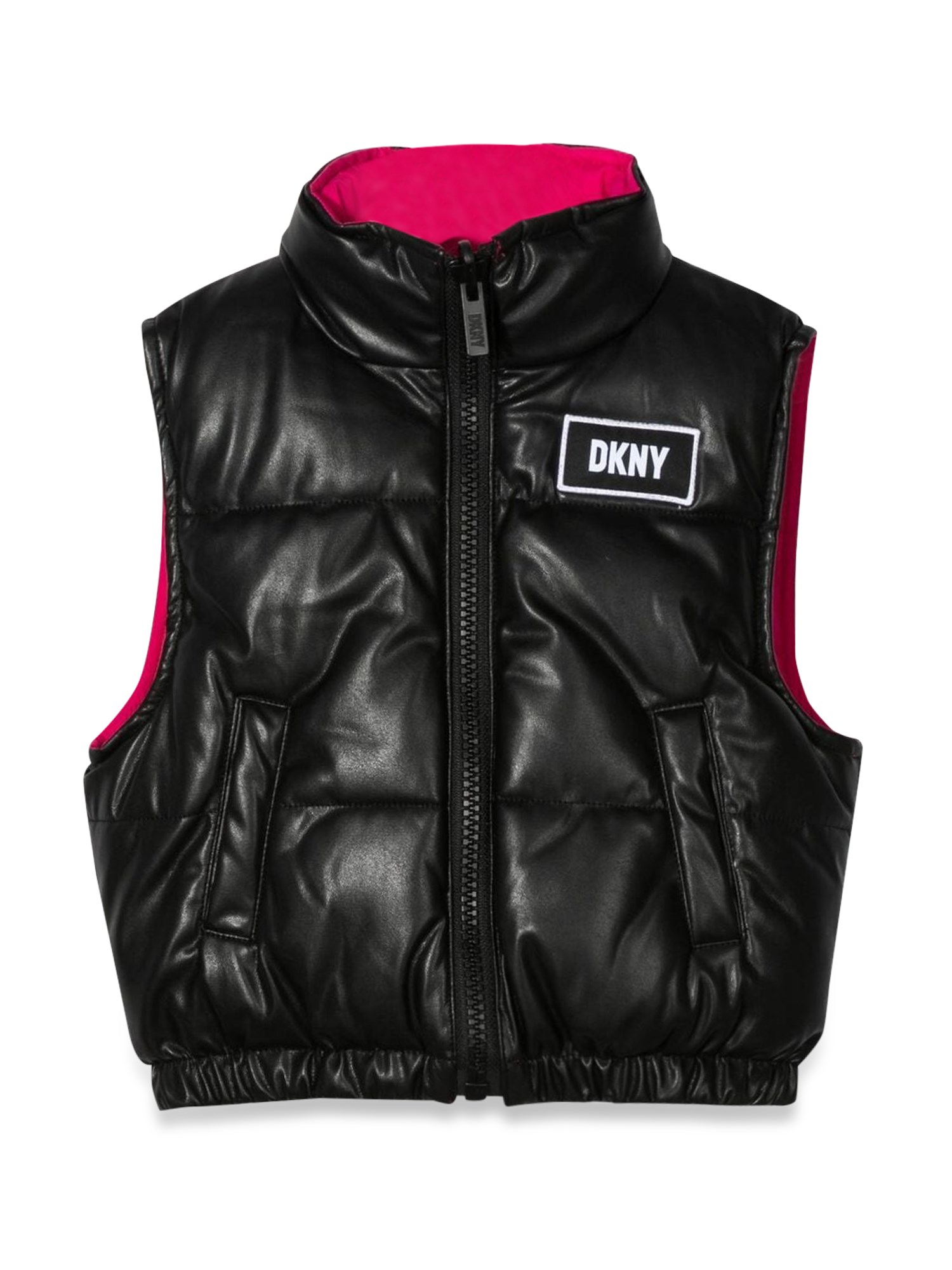 DKNY dkny reversible sleeveless down jacket