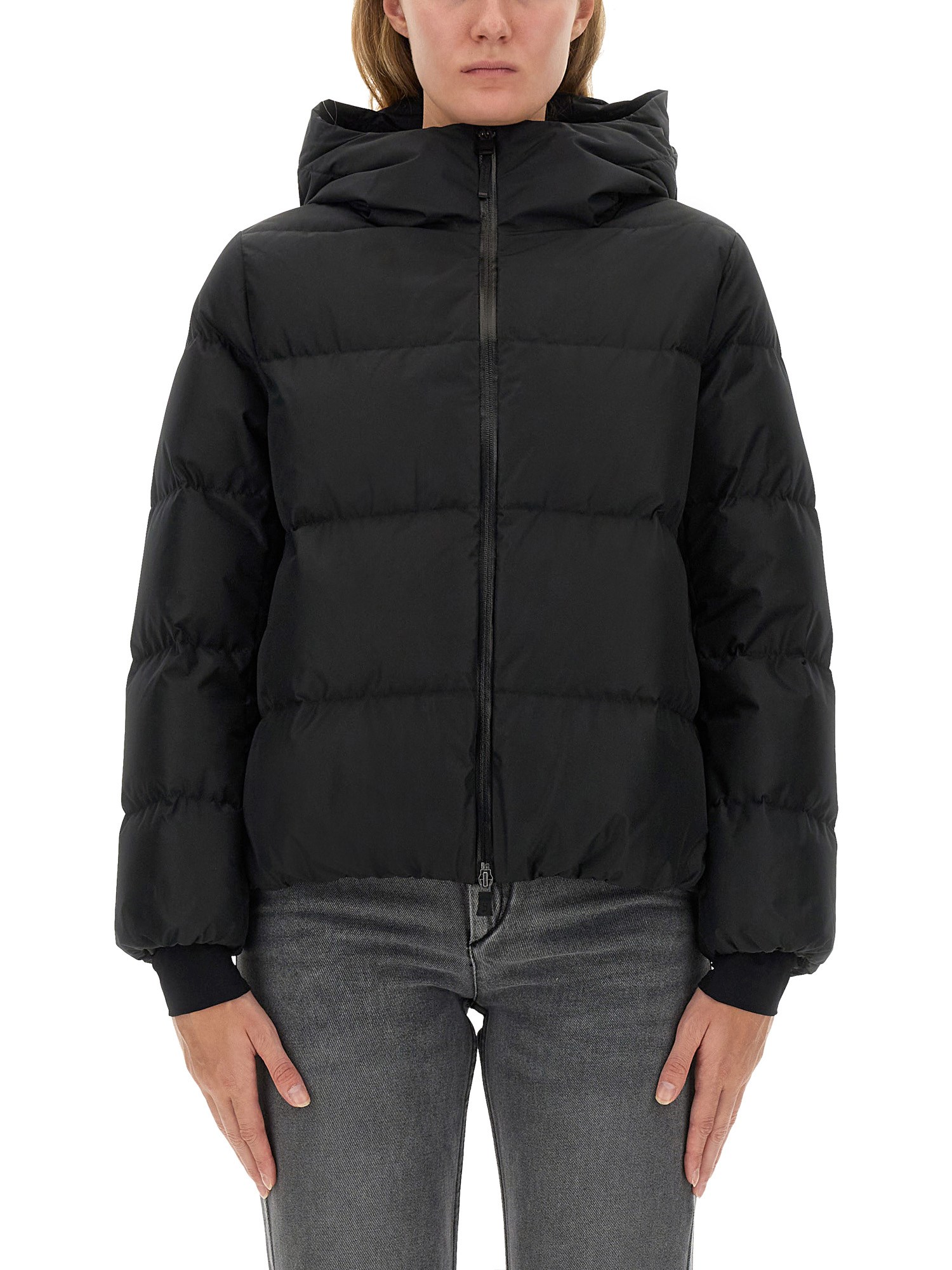 Herno herno down jacket with hood