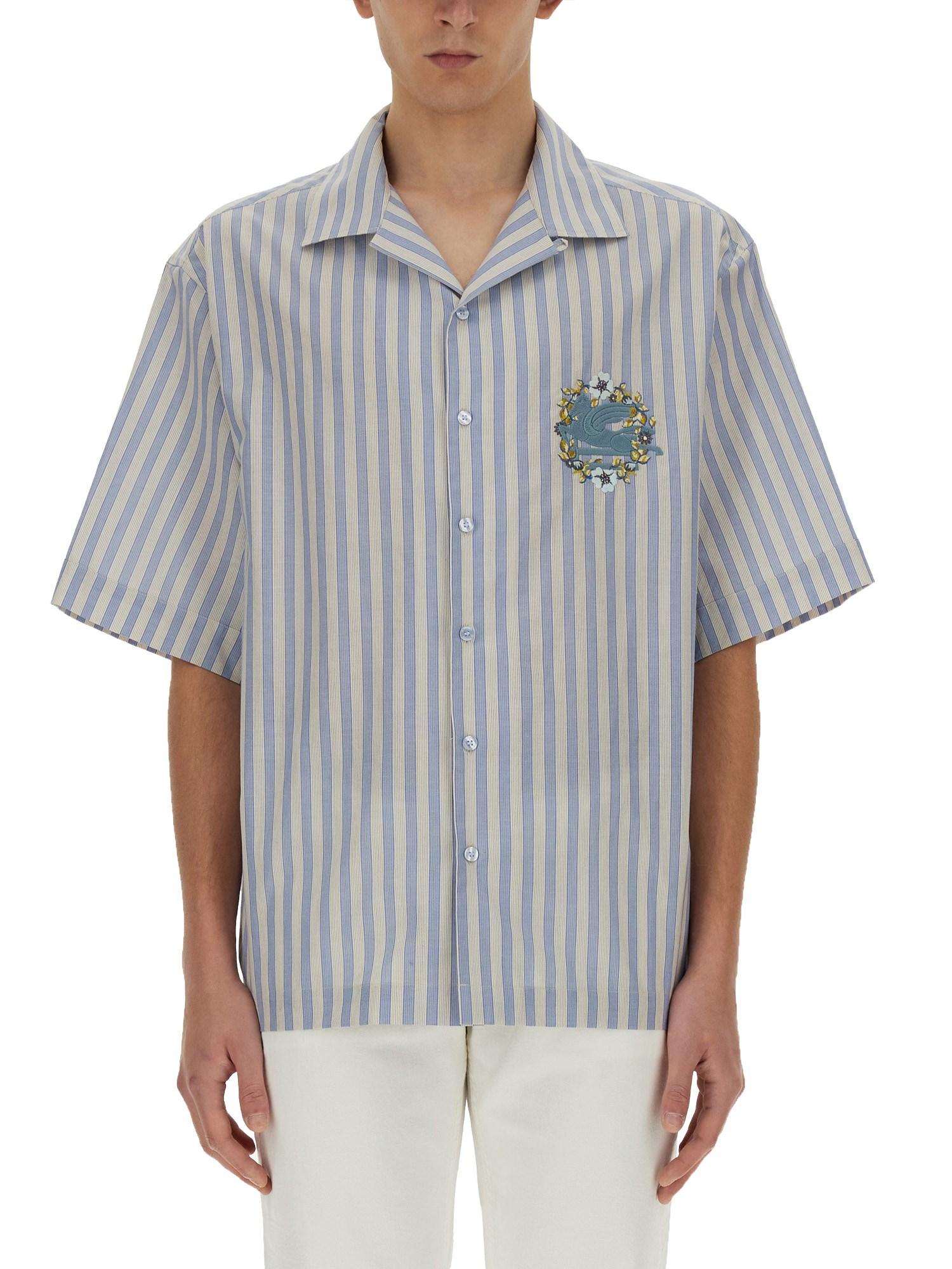 Etro etro bowling shirt