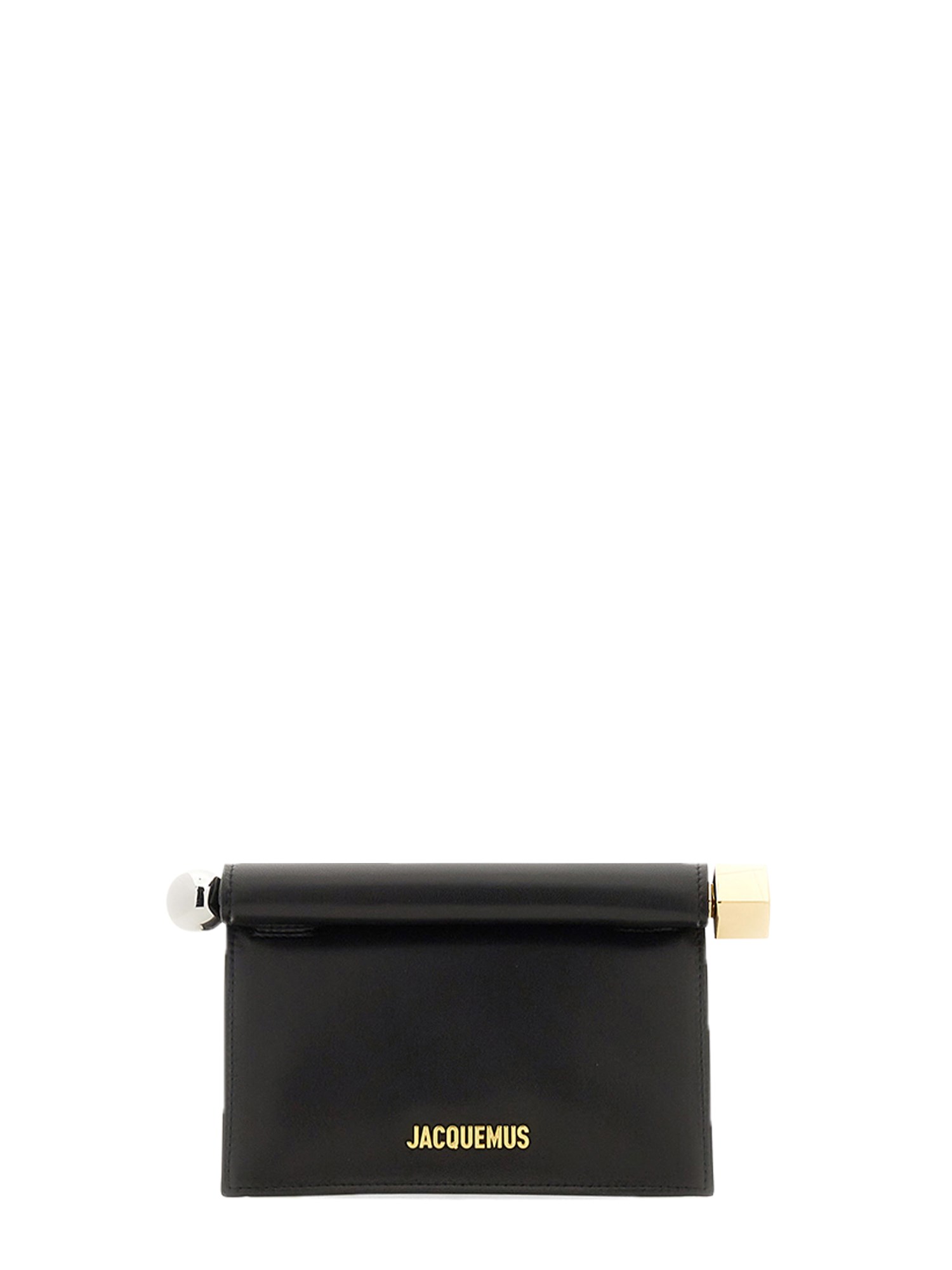 Jacquemus jacquemus mini "rond carre" clutch bag