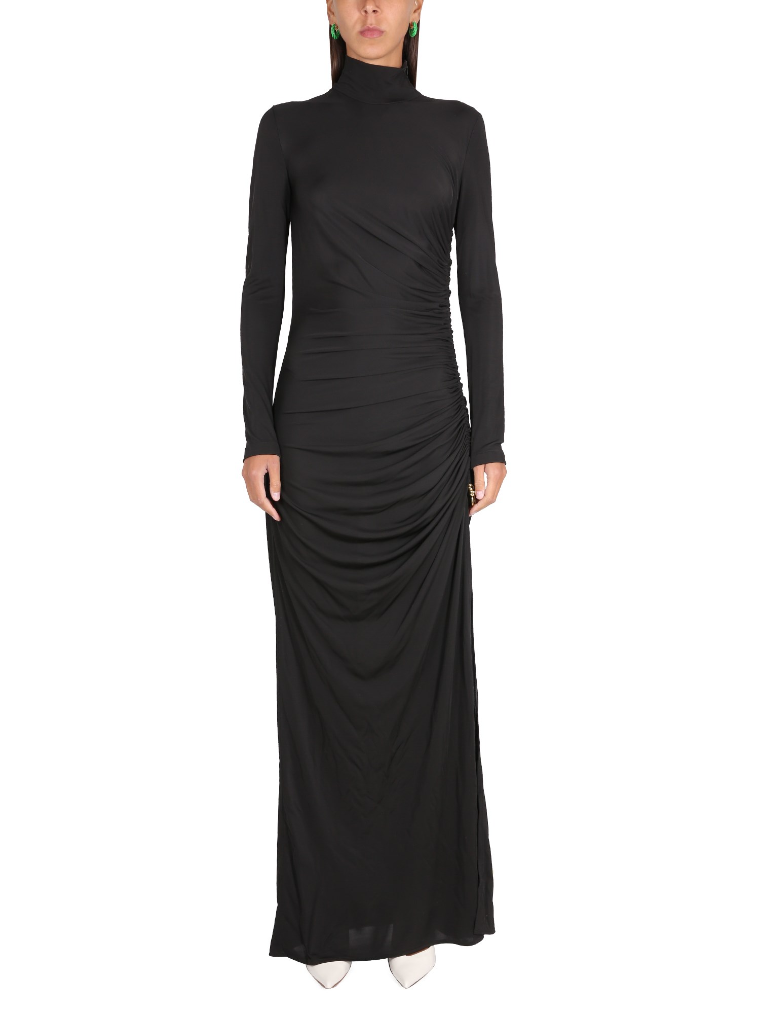 Bottega Veneta bottega veneta viscose jersey dress