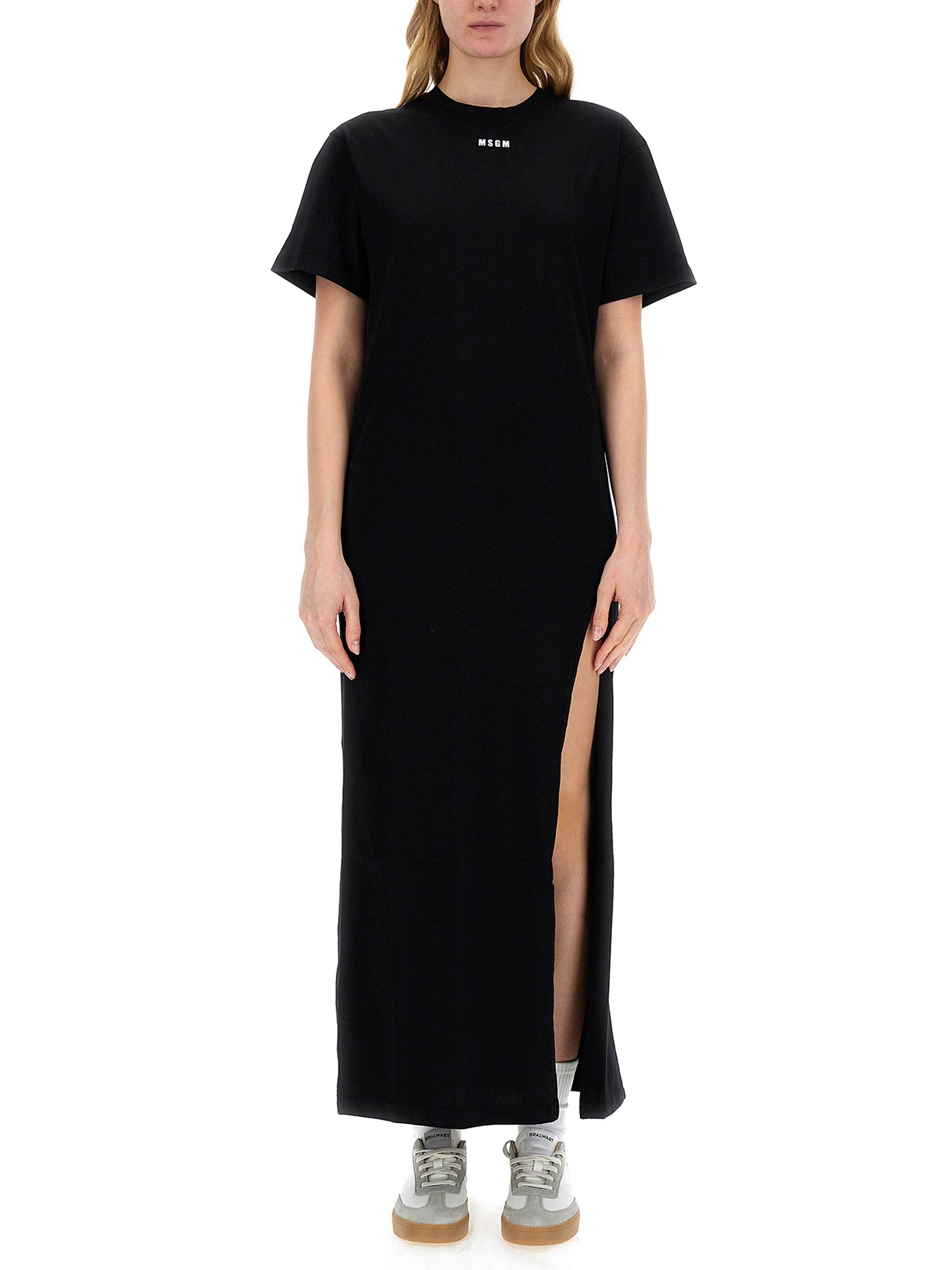 Msgm msgm dress with logo