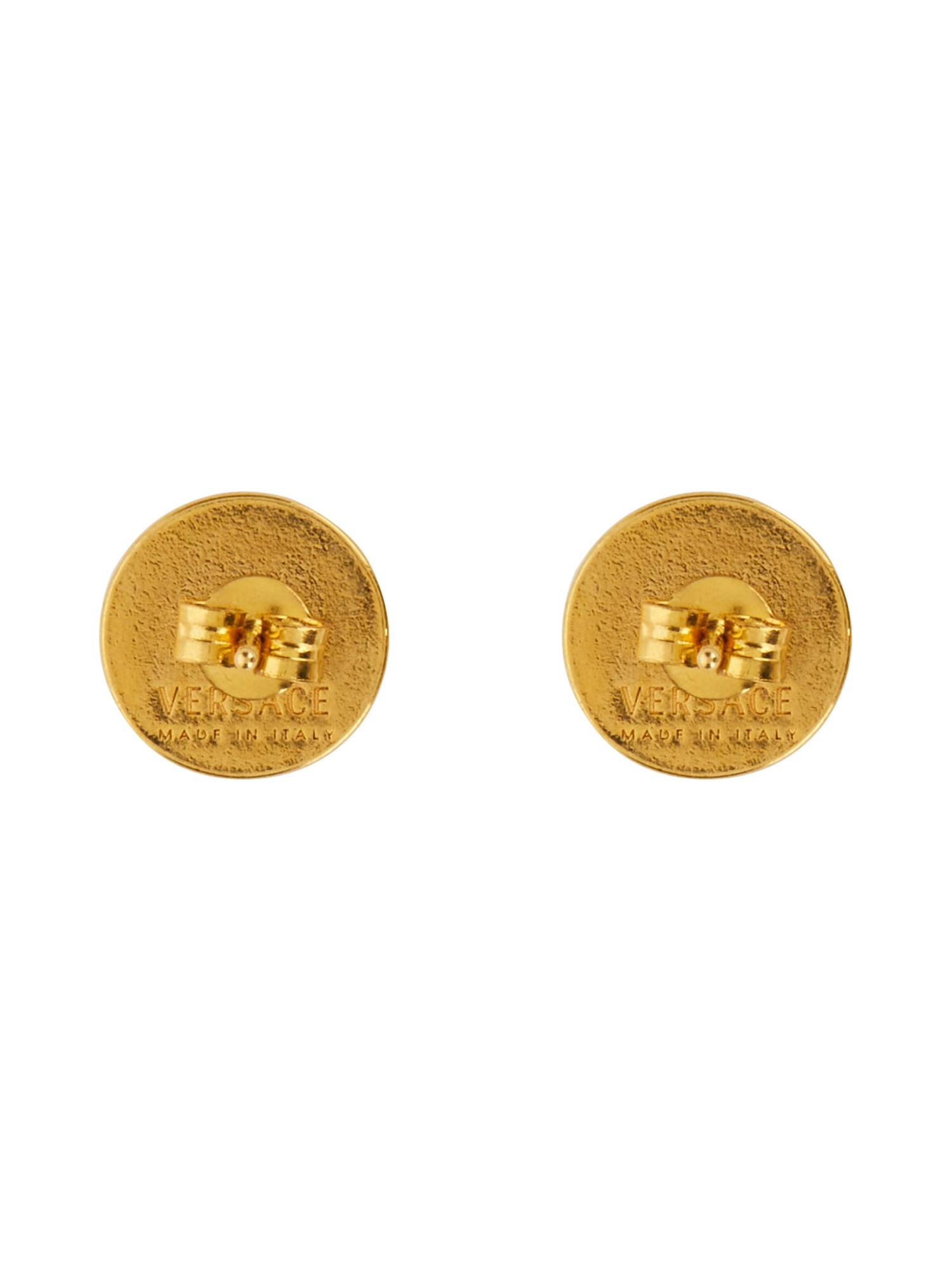 Versace versace "jellyfish" button earrings