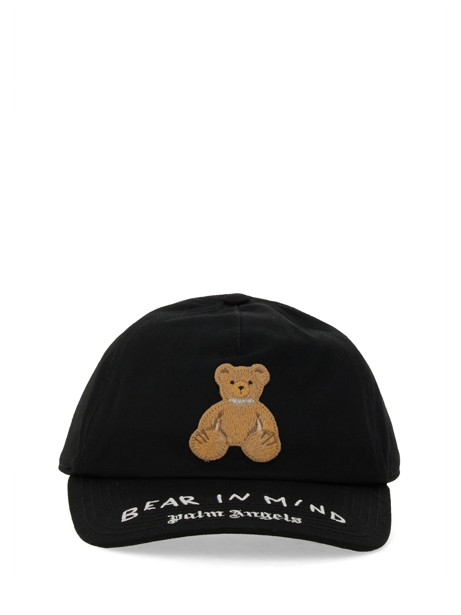 PALM ANGELS palm angels baseball cap with bear patch