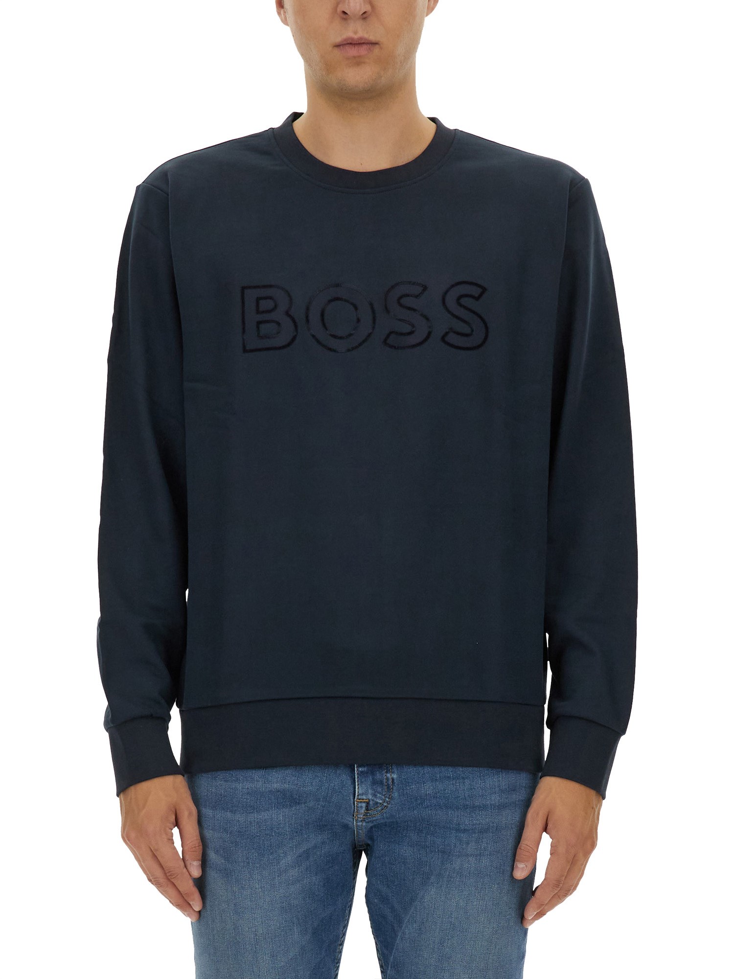 BOSS boss sweatshirt with logo