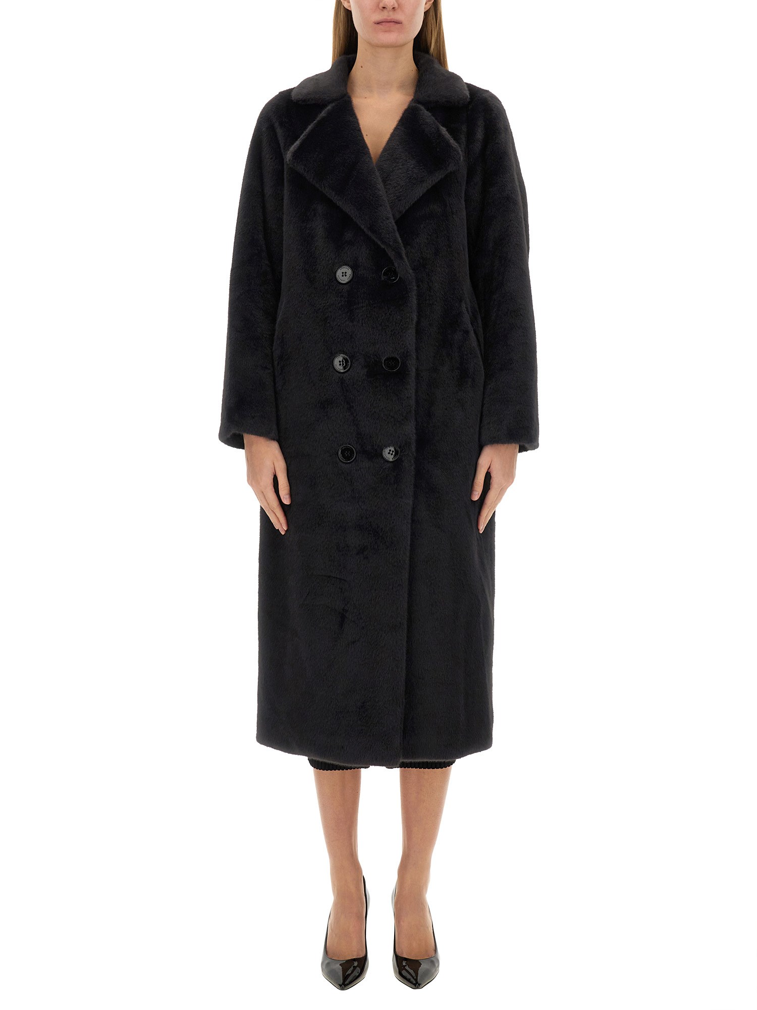  michael by michael kors double-breasted coat