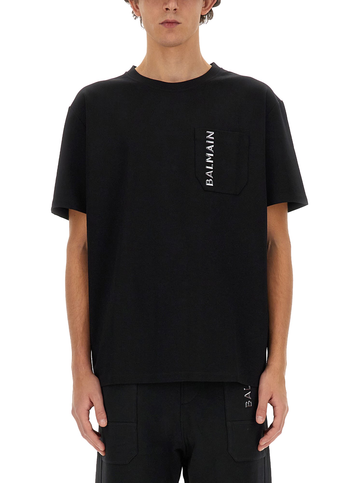 Balmain balmain t-shirt with logo