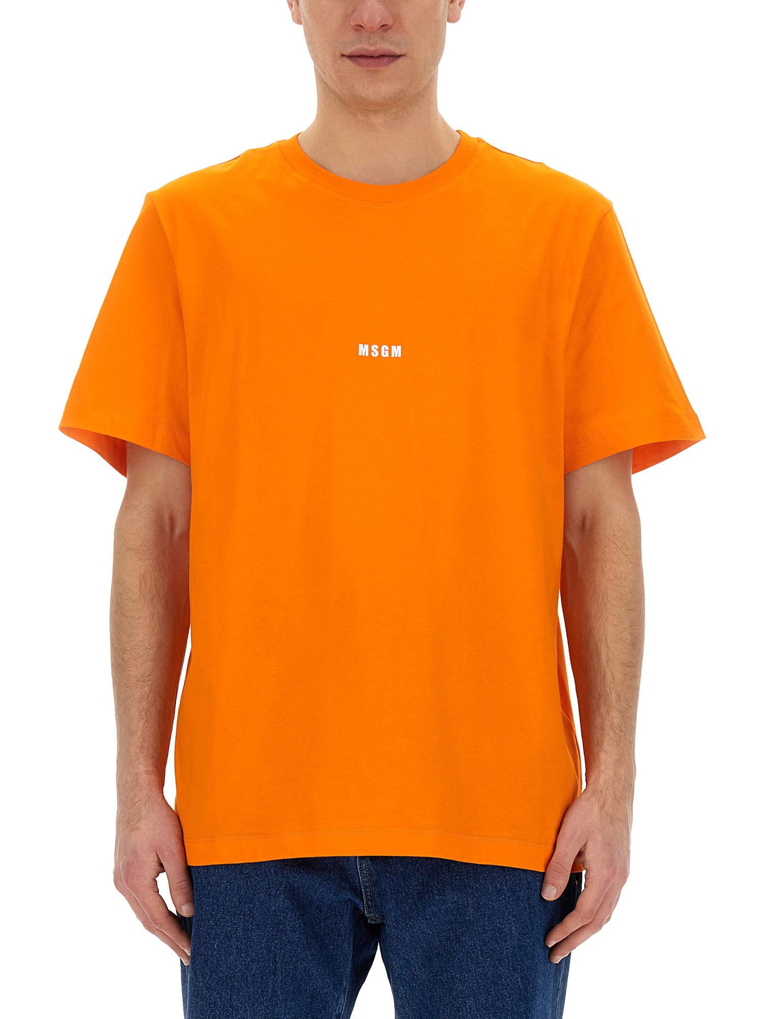 Msgm msgm t-shirt with logo