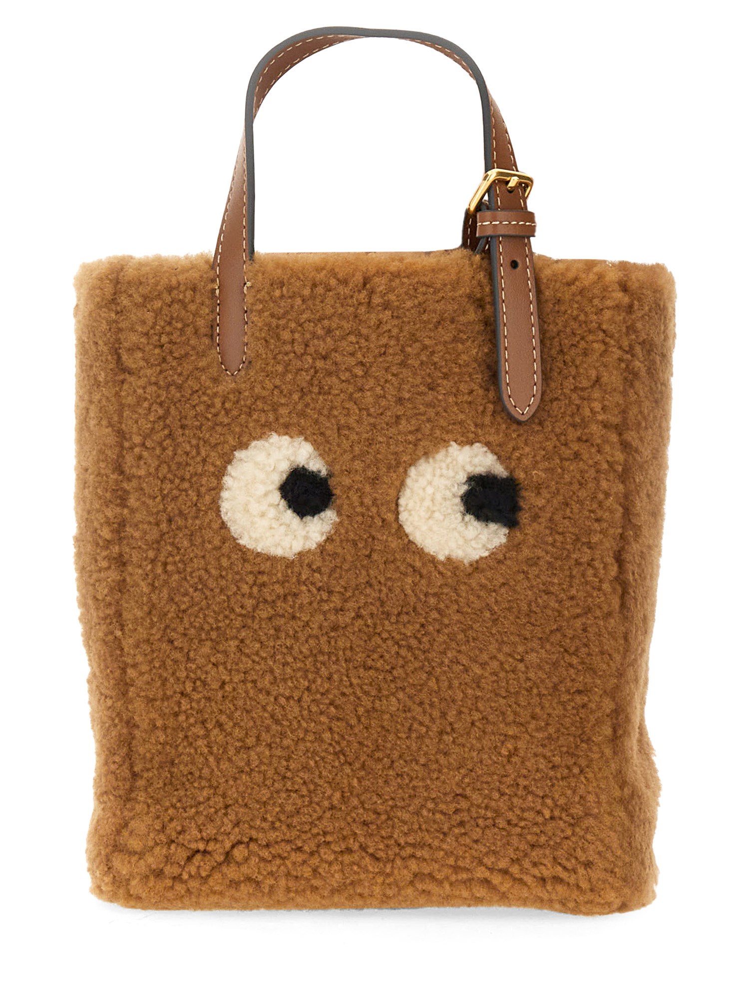 Anya Hindmarch anya hindmarch shearling tote bag