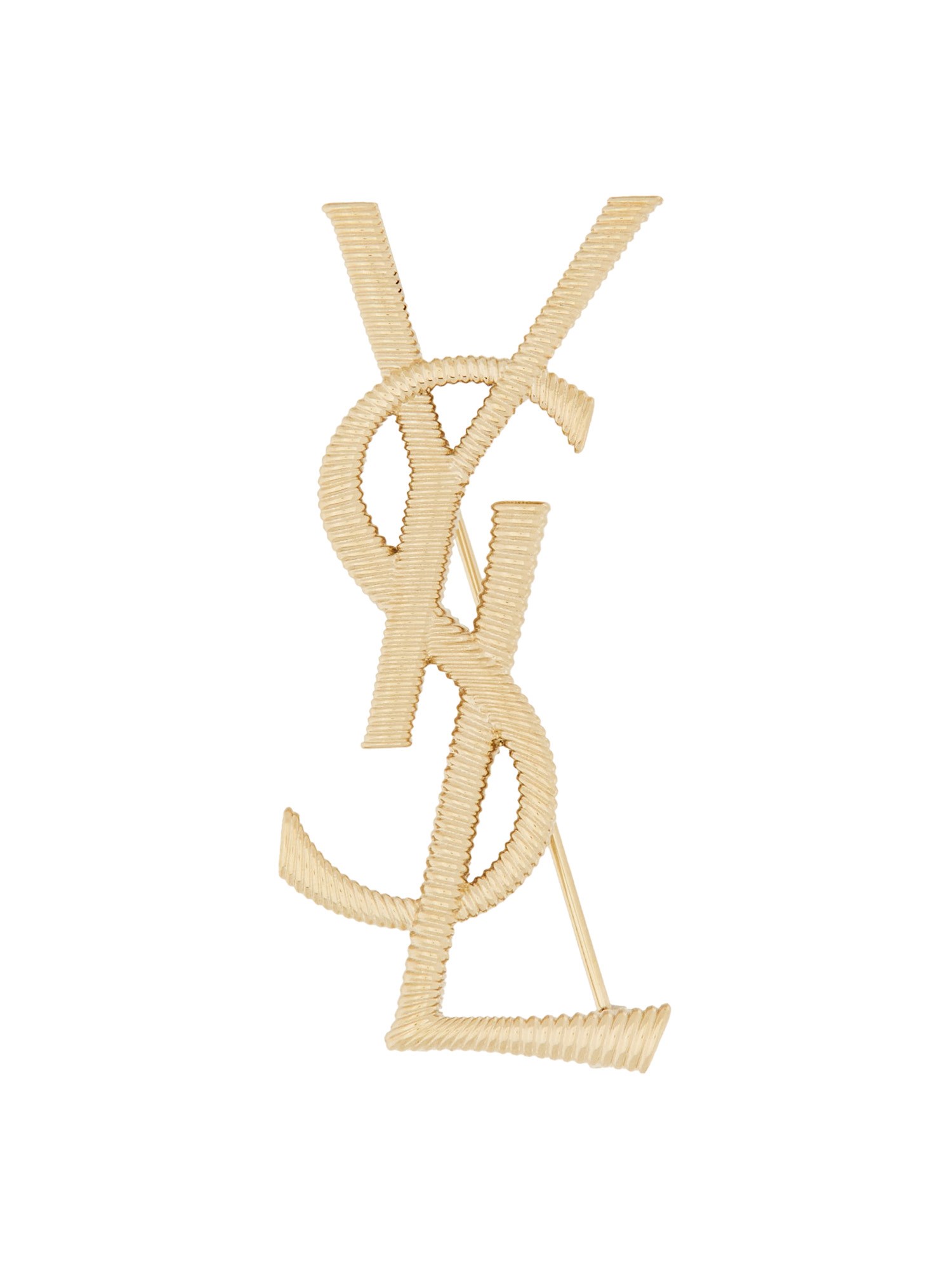 Saint Laurent saint laurent cassandre brooch