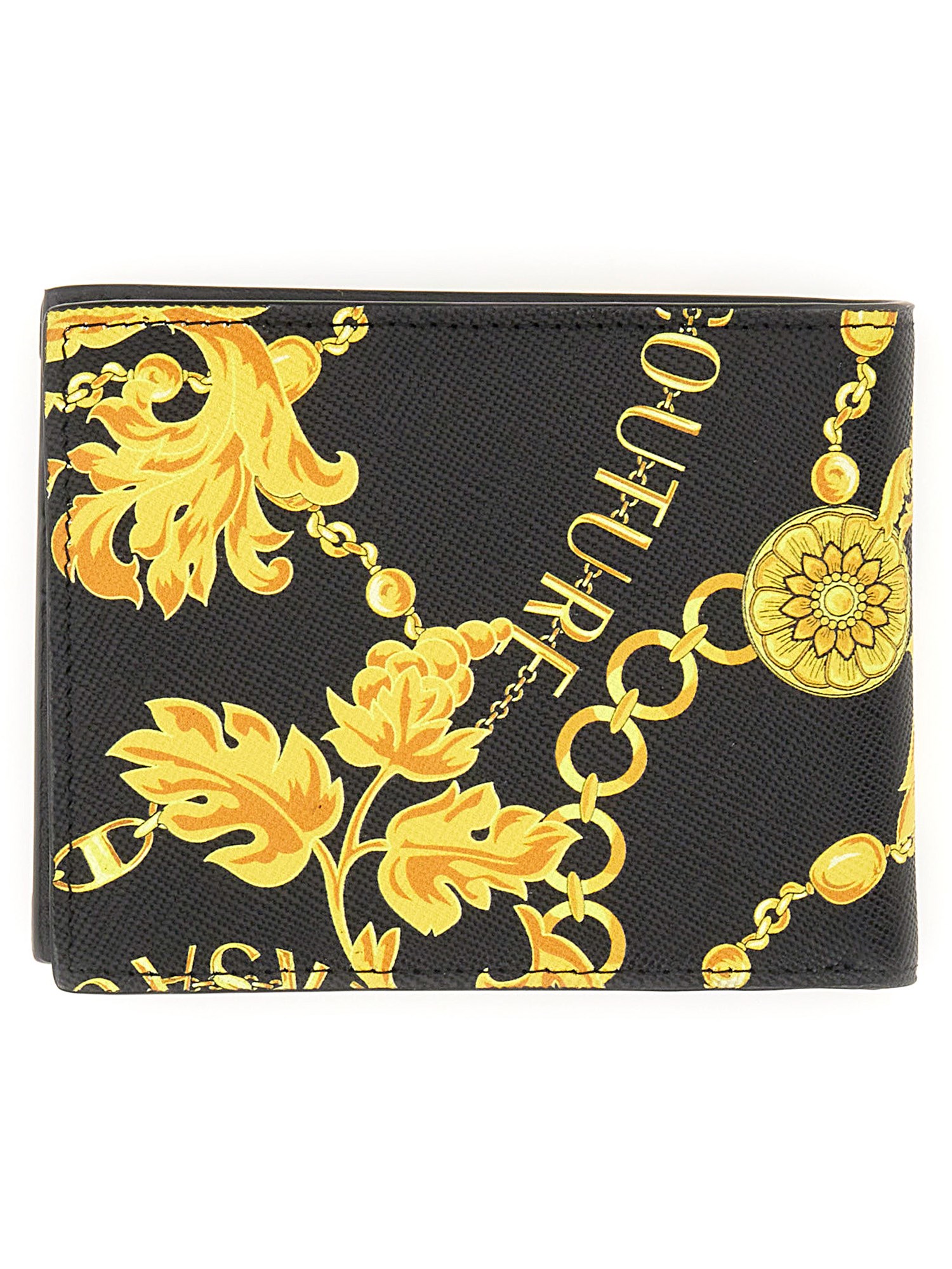 Versace Jeans Couture versace jeans couture leather wallet