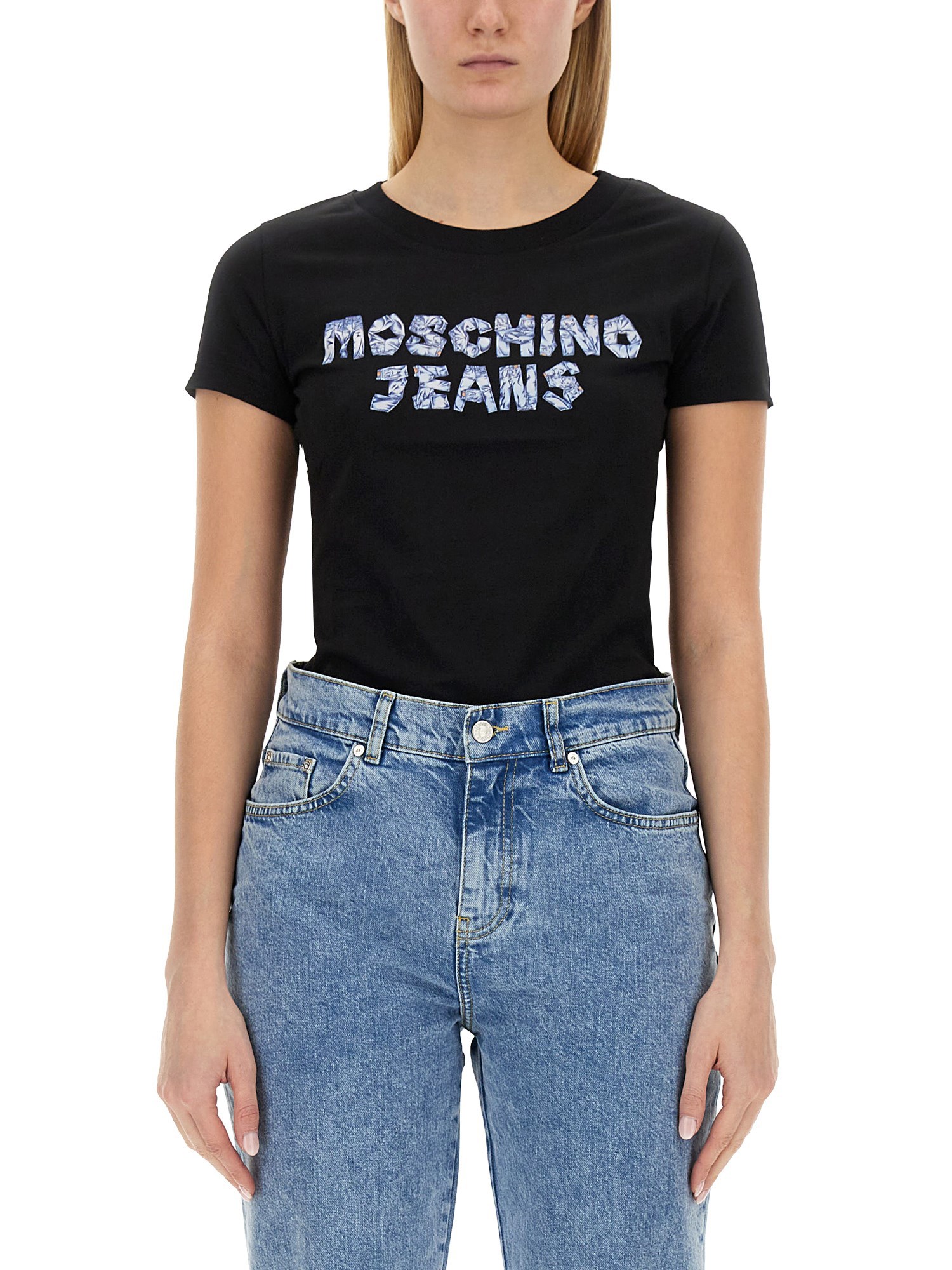 Moschino Jeans moschino jeans t-shirt with logo