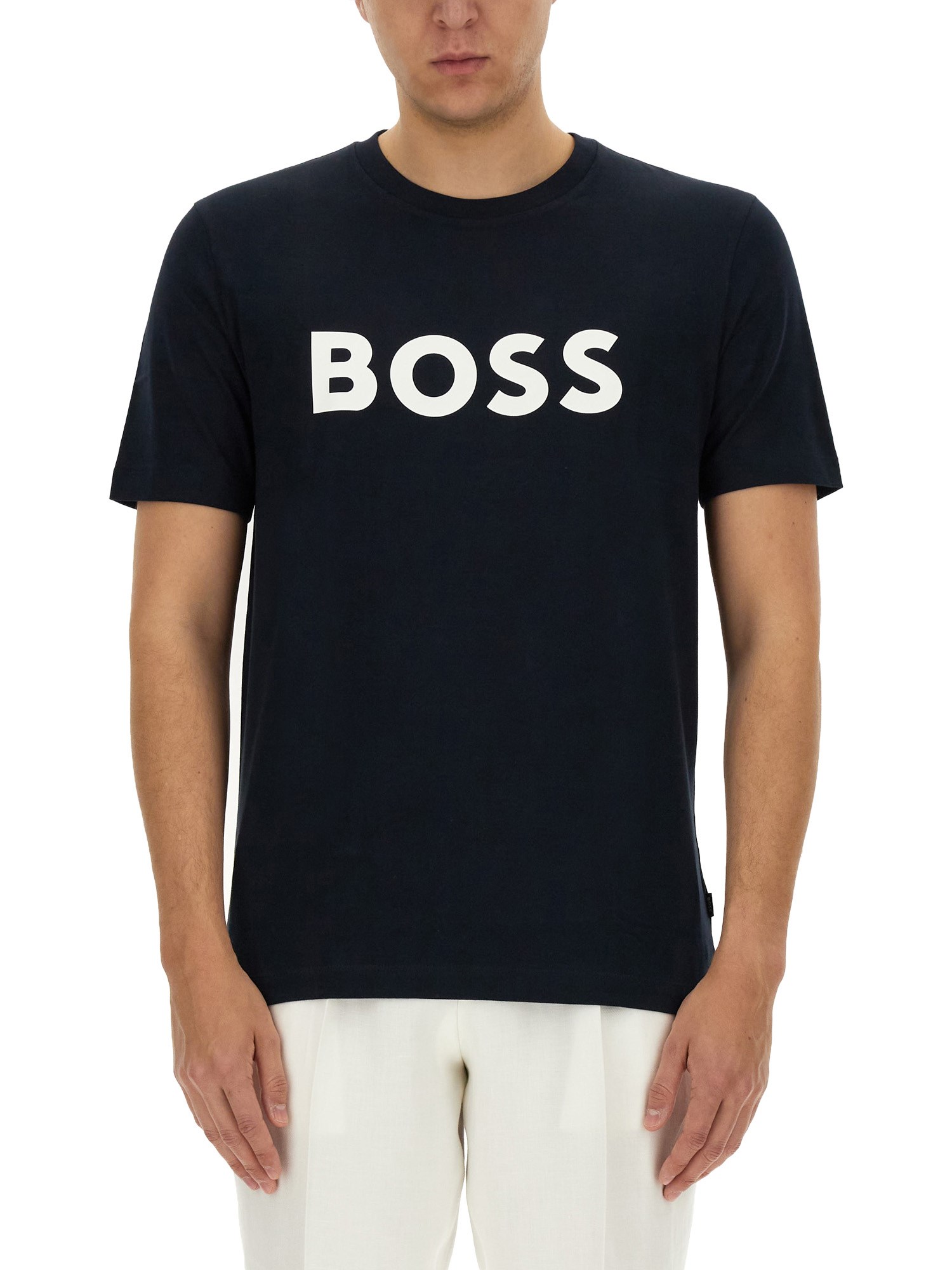 BOSS boss t-shirt with logo