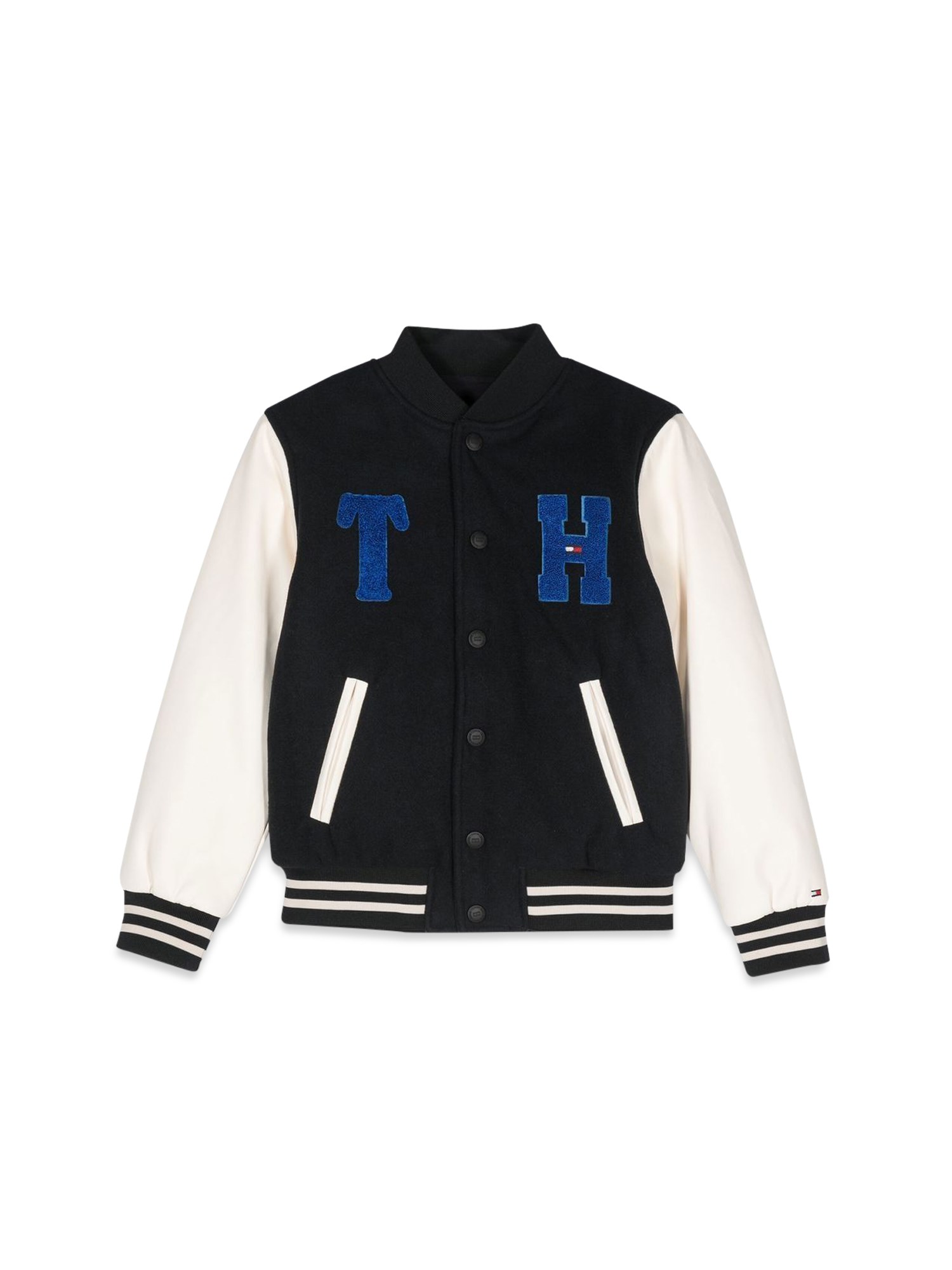 Tommy Hilfiger tommy hilfiger reversible varsity bomber jacket