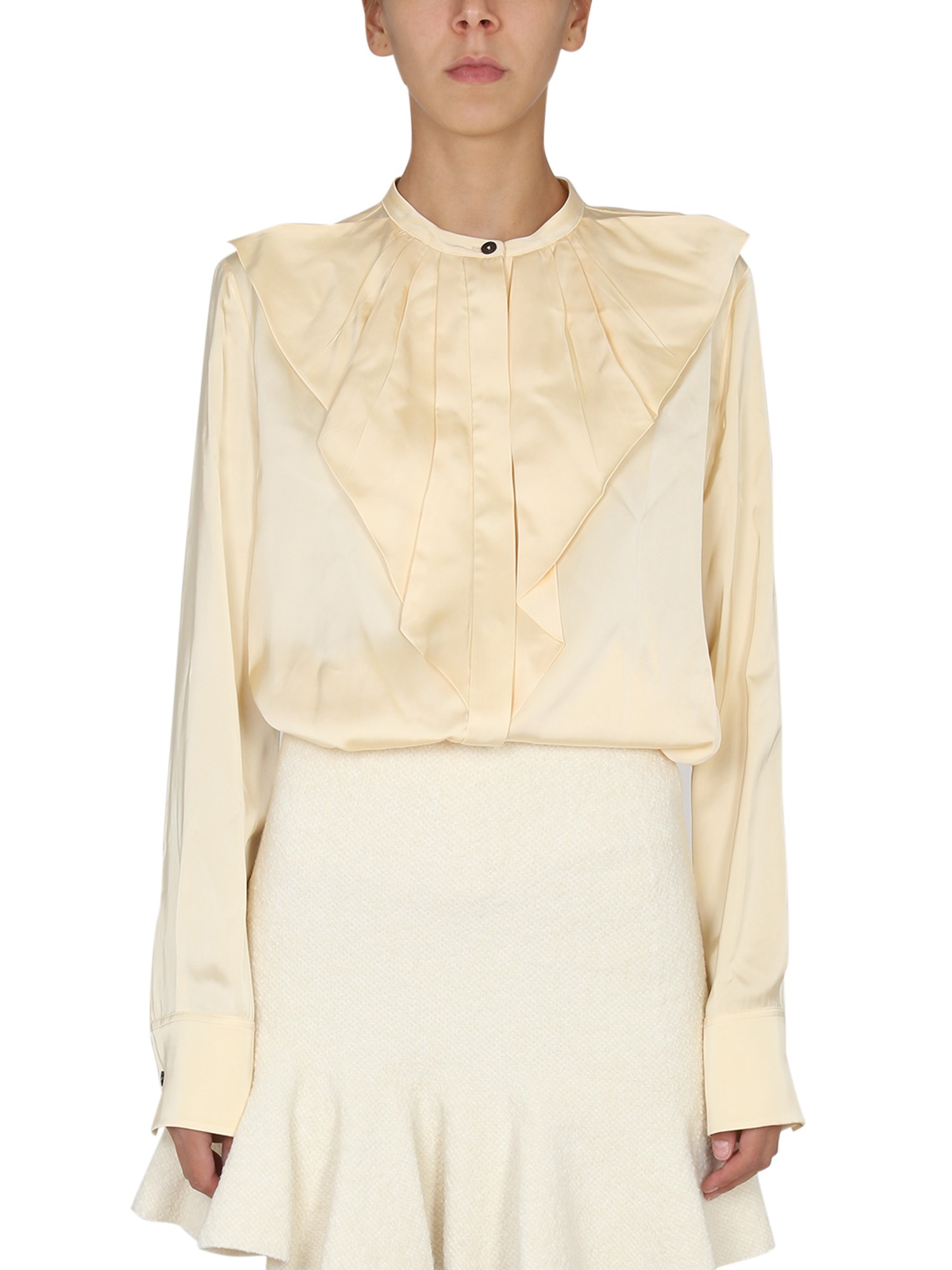 Jil Sander jil sander shirt with ruffles