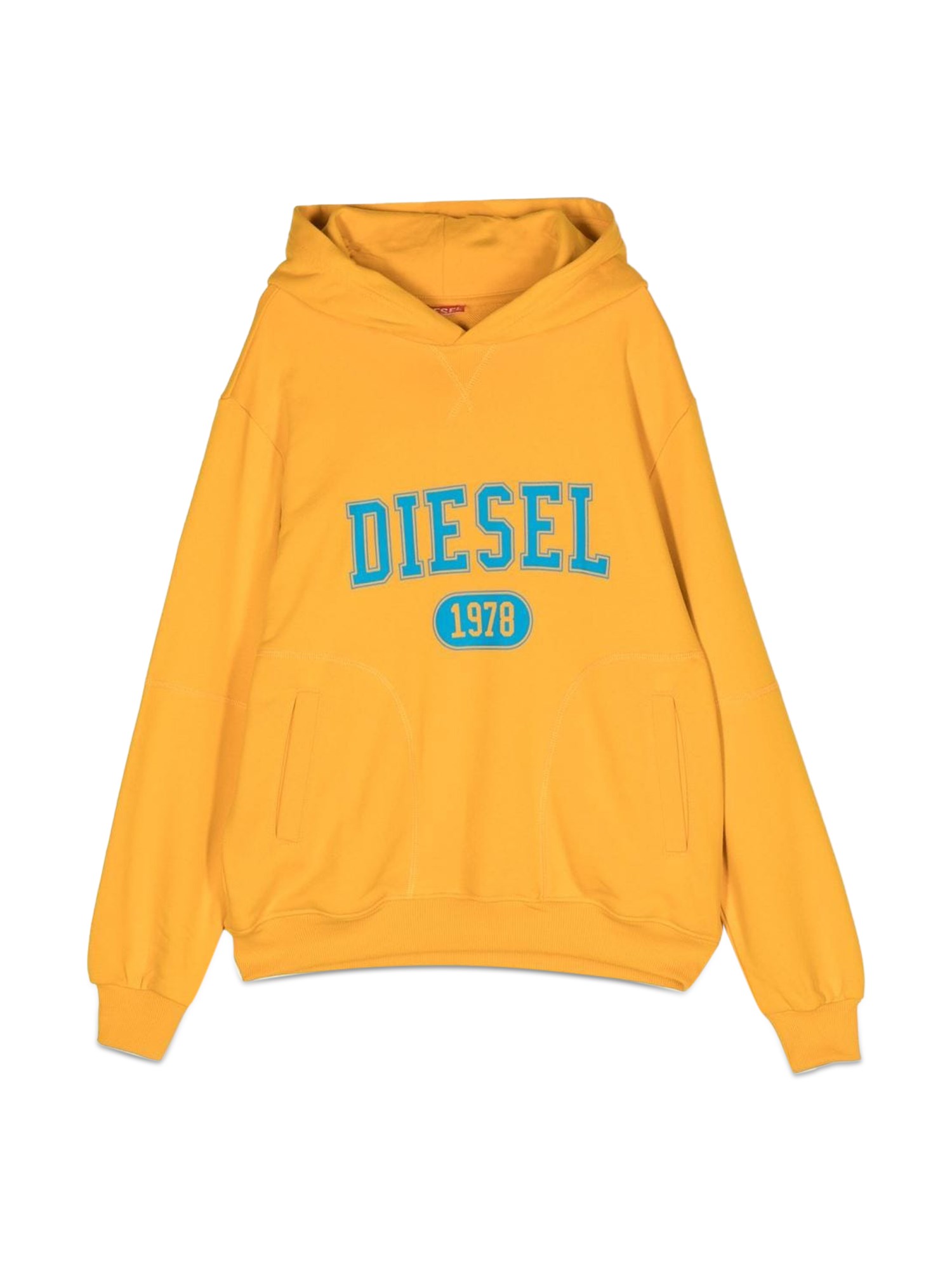 diesel kids diesel kids hooded sweatshirt with logo