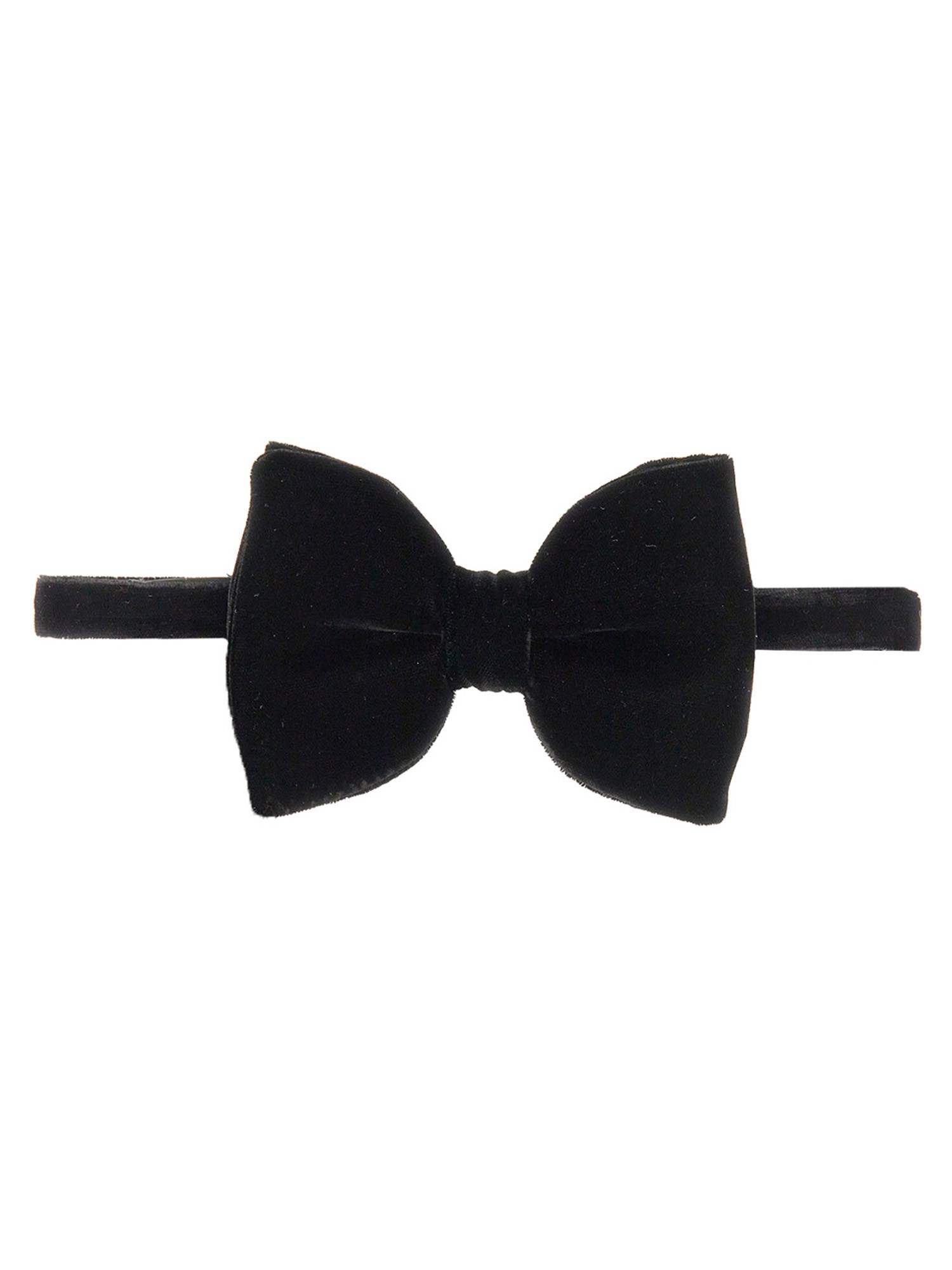 Saint Laurent saint laurent maxi velvet bow tie