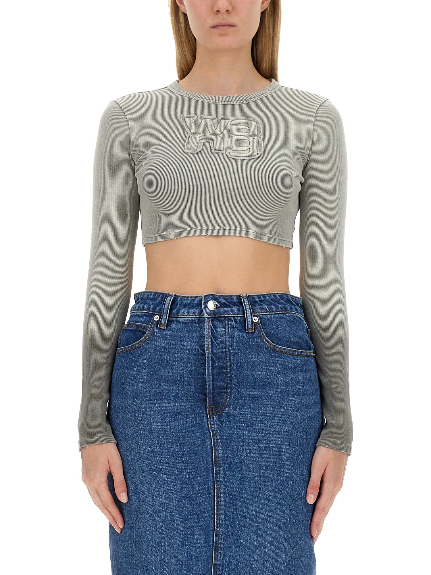 alexanderwang.t alexanderwang. t tops with logo