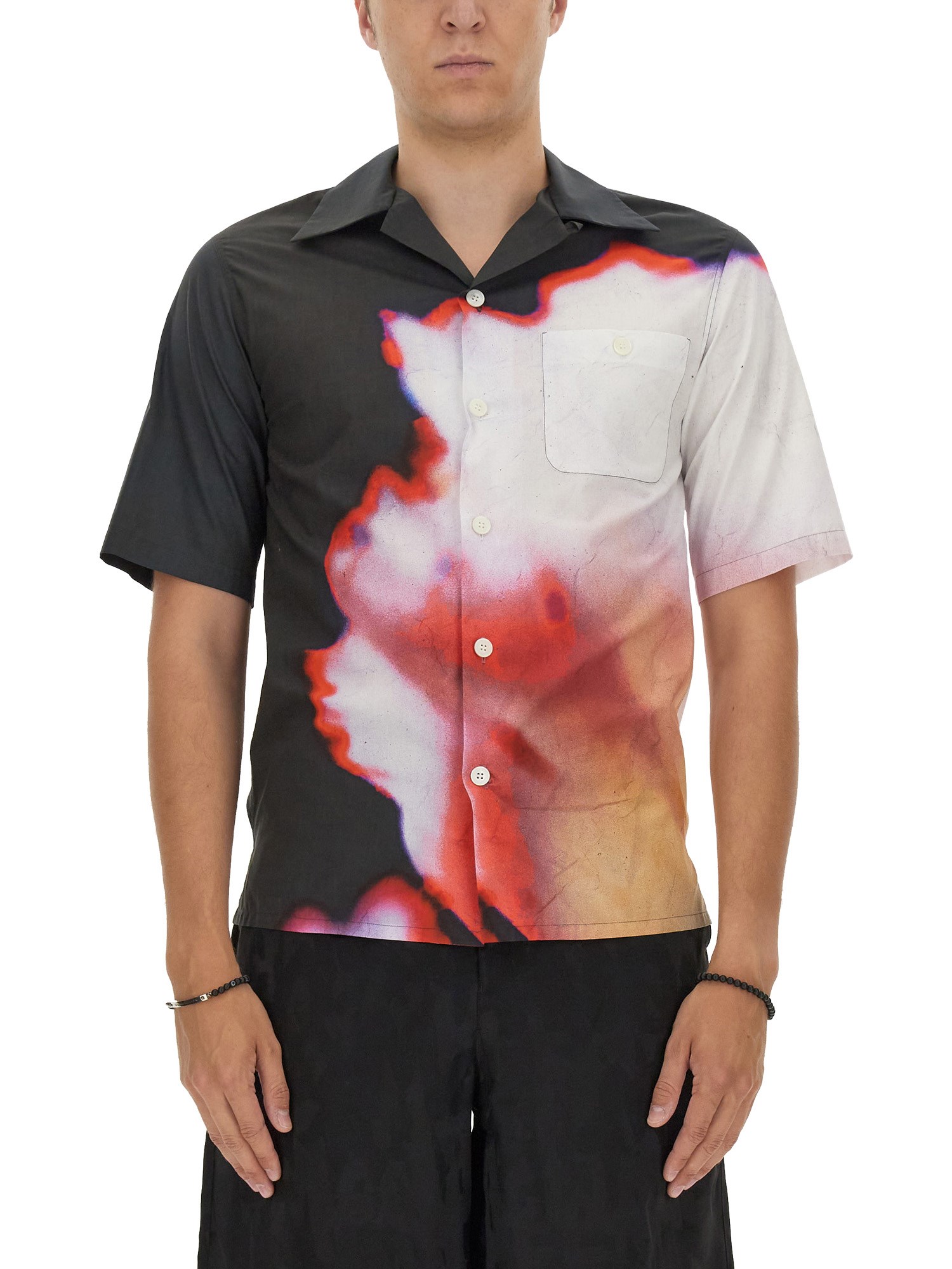 Alexander McQueen alexander mcqueen hawaiian shirt