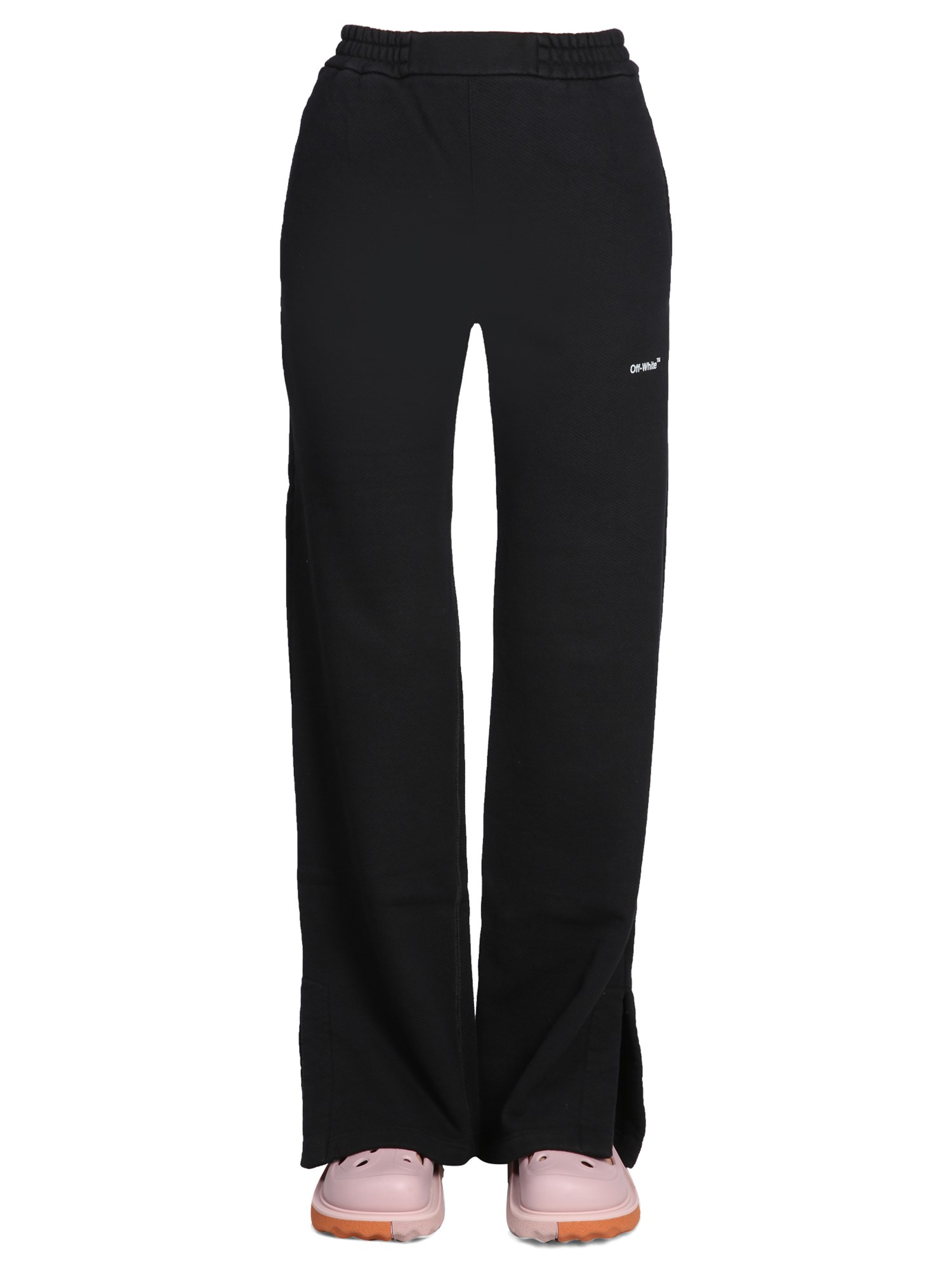 OFF-WHITE off-white wide leg jogging pants