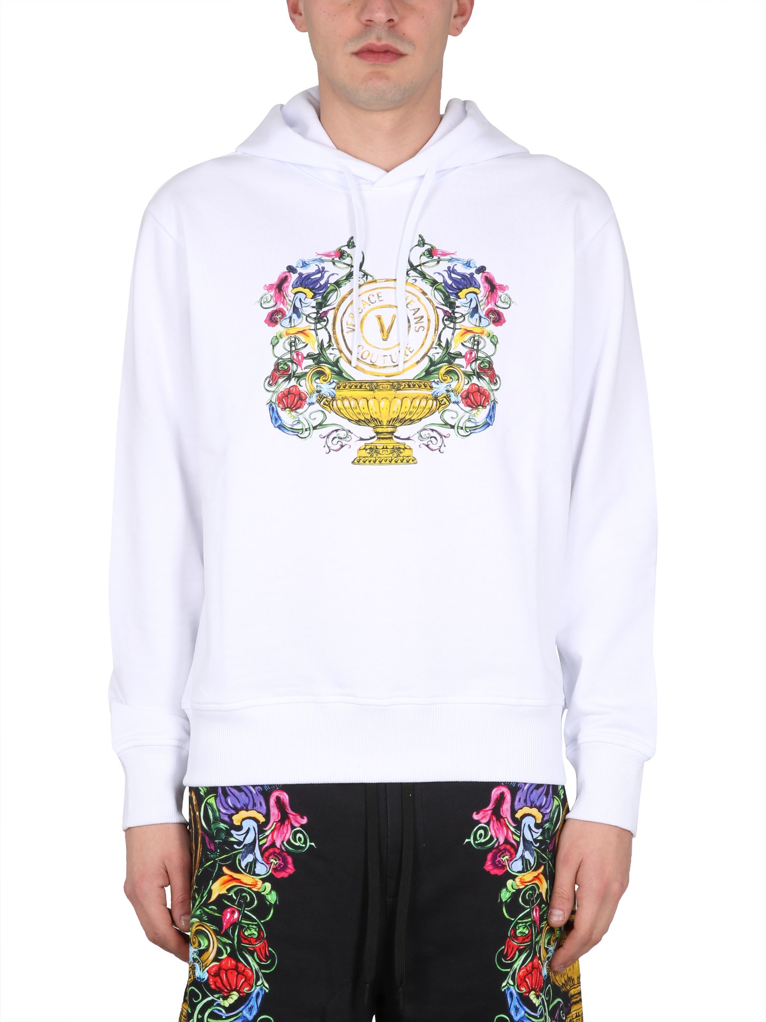 Versace Jeans Couture versace jeans couture sweatshirt with logo print