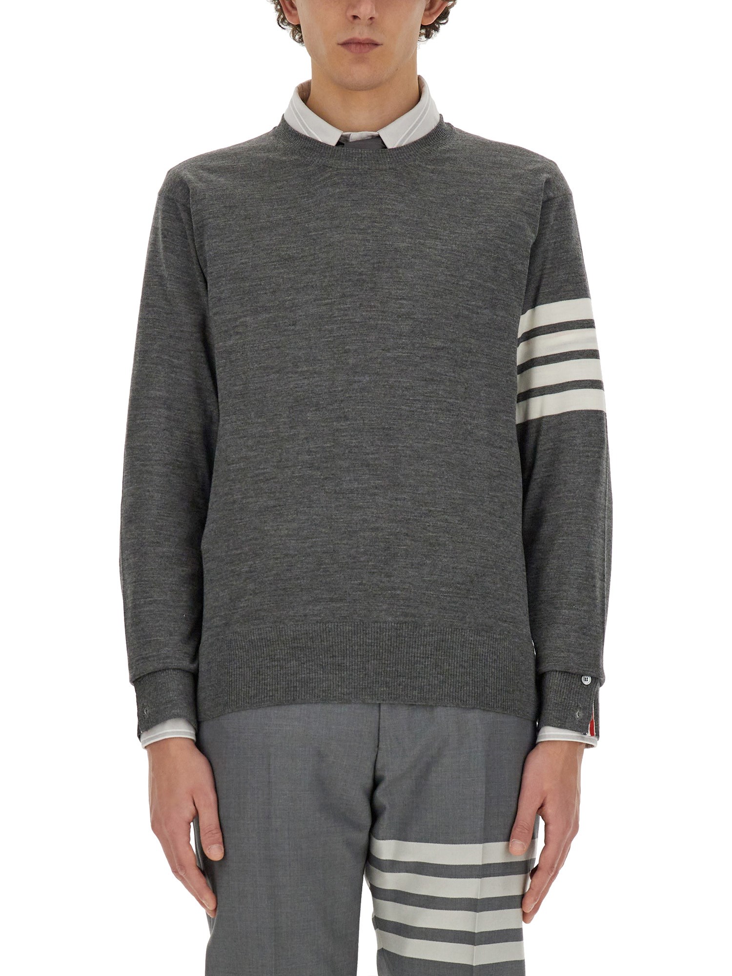 Thom Browne thom browne 4bar stripe jersey