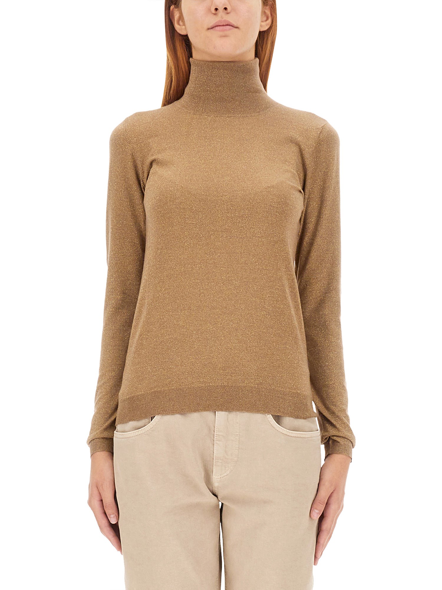 Brunello Cucinelli brunello cucinelli silk and lurex sweater