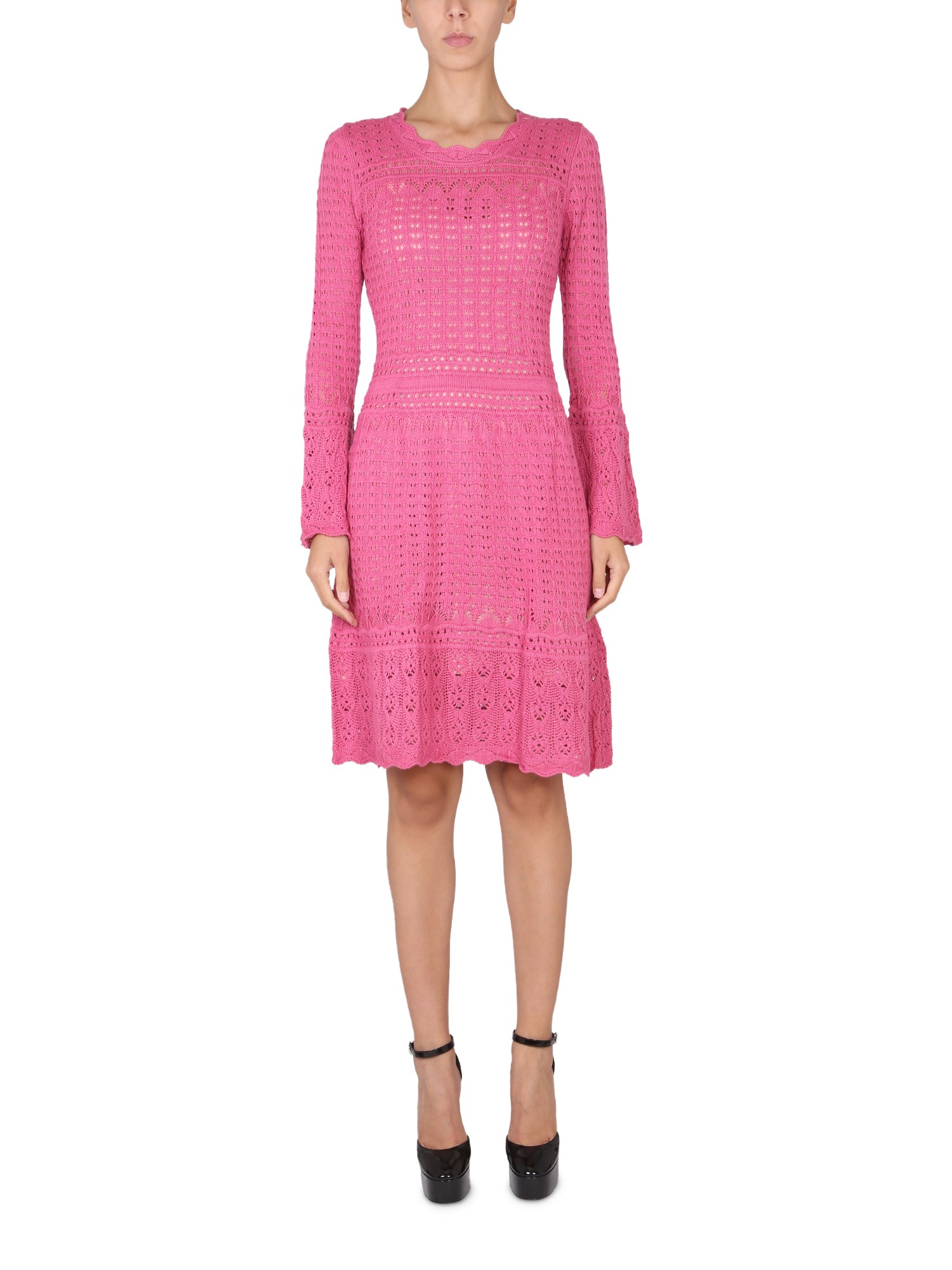 Boutique Moschino boutique moschino wool blend dress