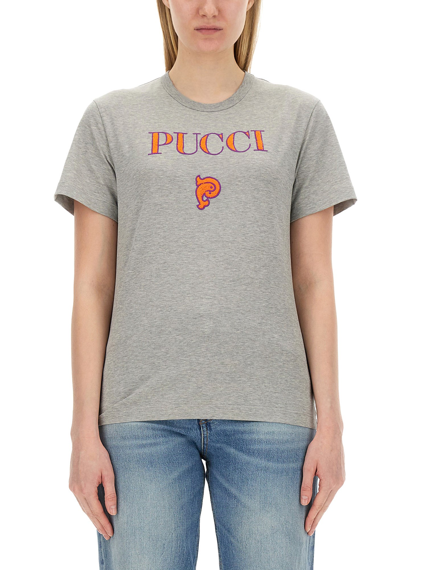 pucci pucci t-shirt with logo