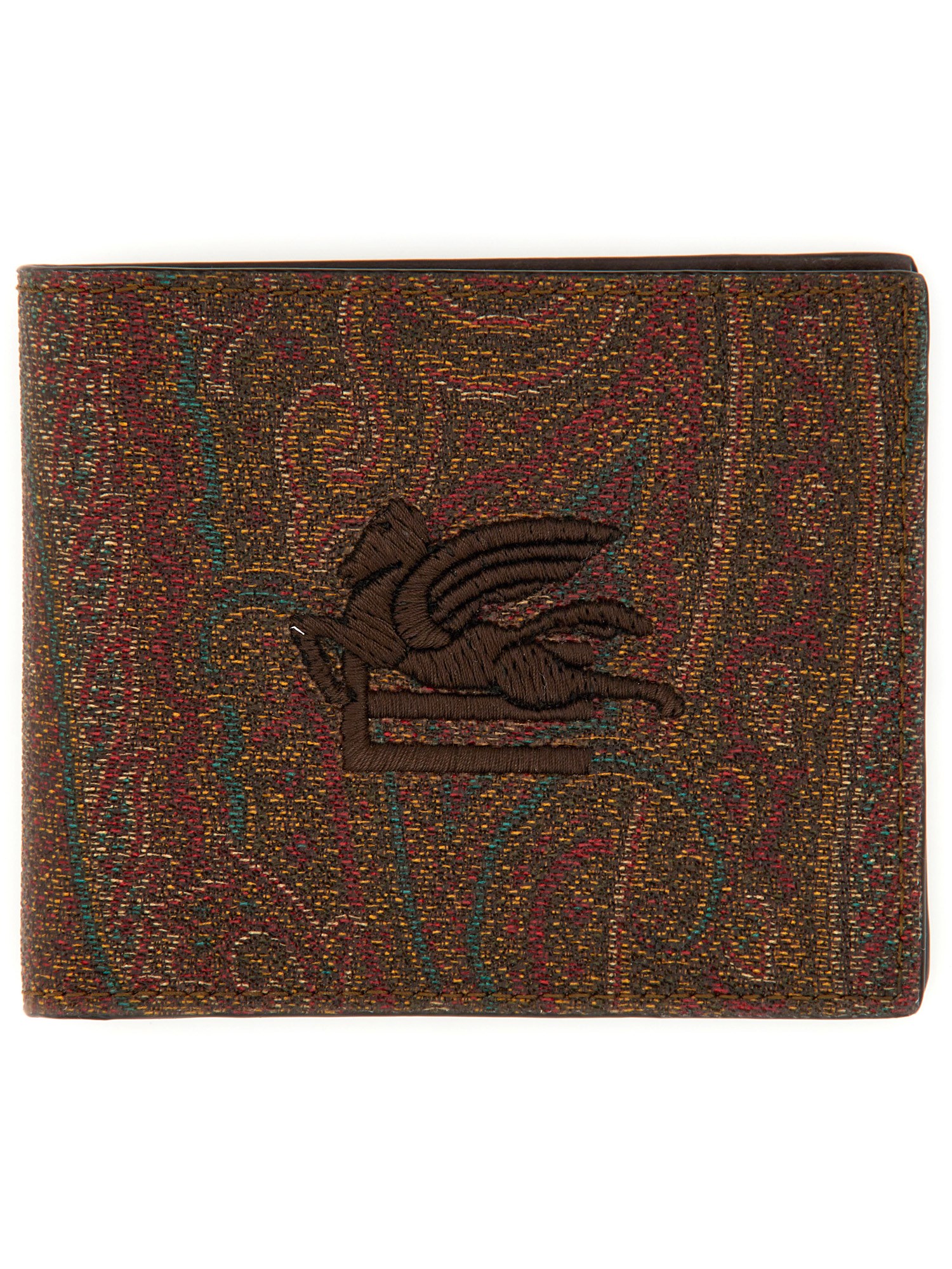 Etro etro paisley print wallet