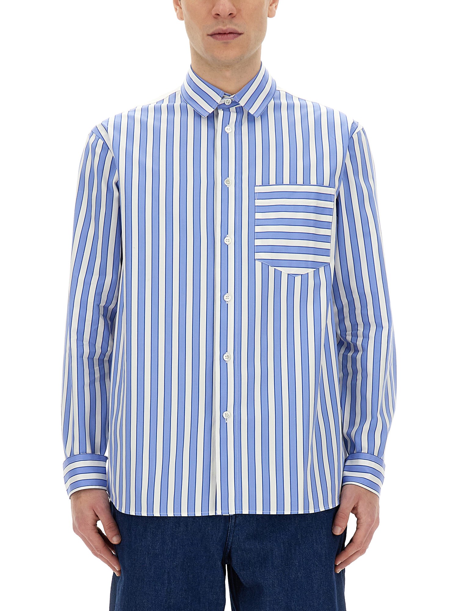 Jw Anderson jw anderson striped shirt